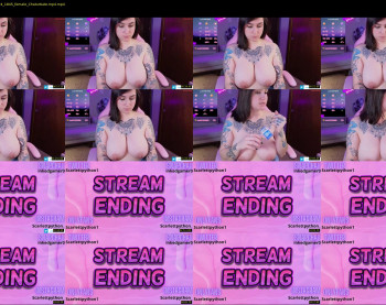 scarlettpython1 — 5 minute Chaturbate female cam show recording, 720p, Dec 23, 2024
