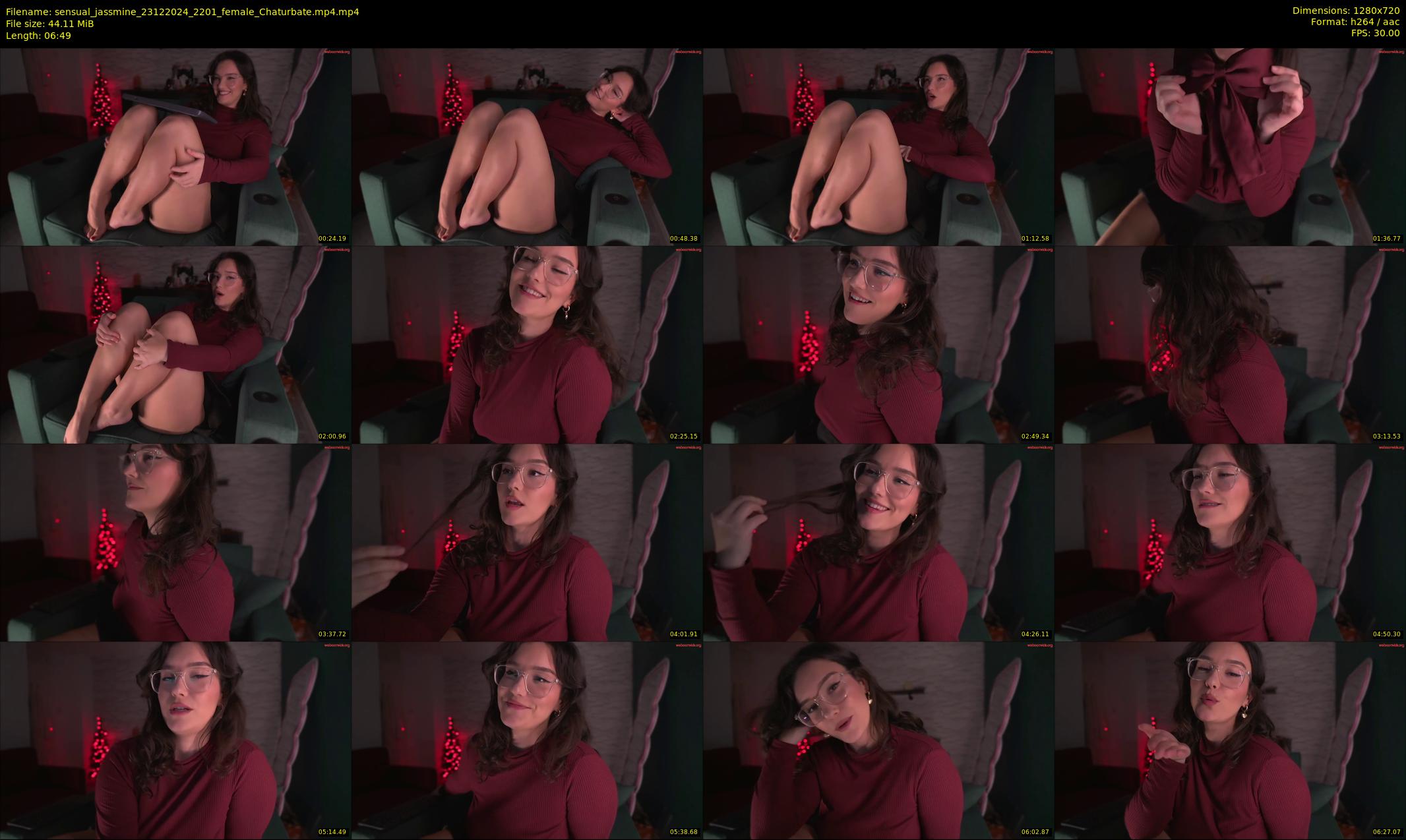 sensual_jassmine — 7 minute Chaturbate female cam show recording, 720p, Dec 23, 2024