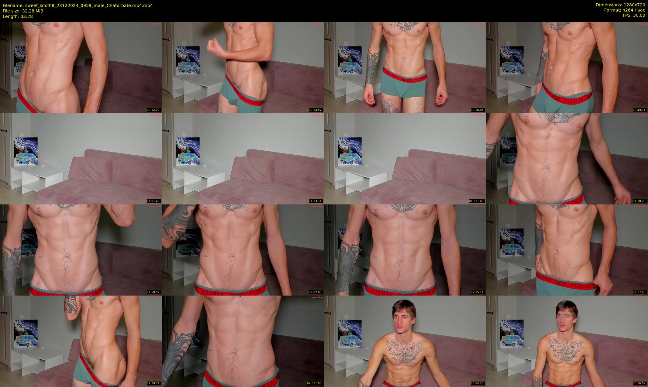 sweet_smith8 — 4 minute Chaturbate male cam show recording, 720p, Dec 23, 2024