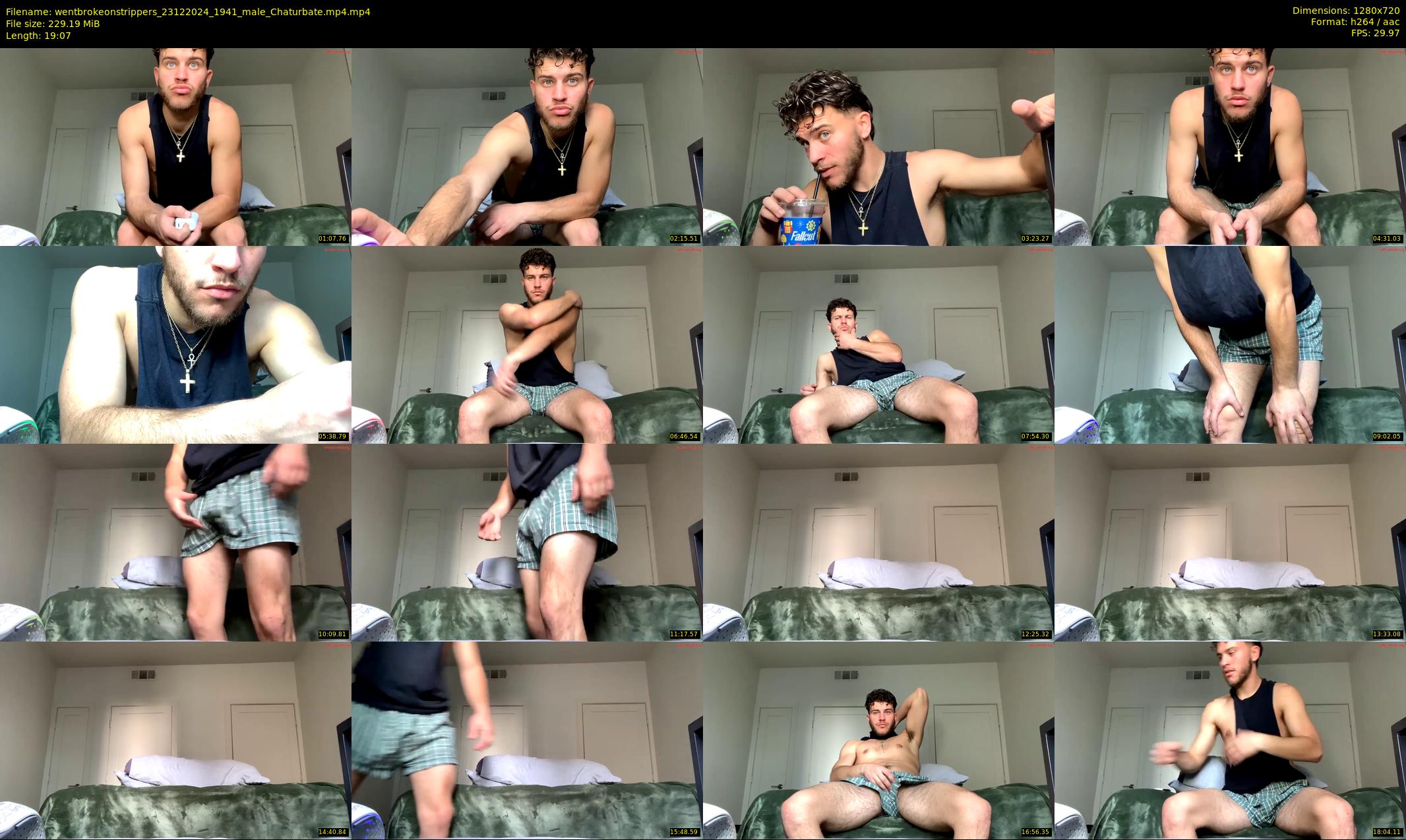 wentbrokeonstrippers — 20 minute Chaturbate male cam show recording, 720p, Dec 23, 2024