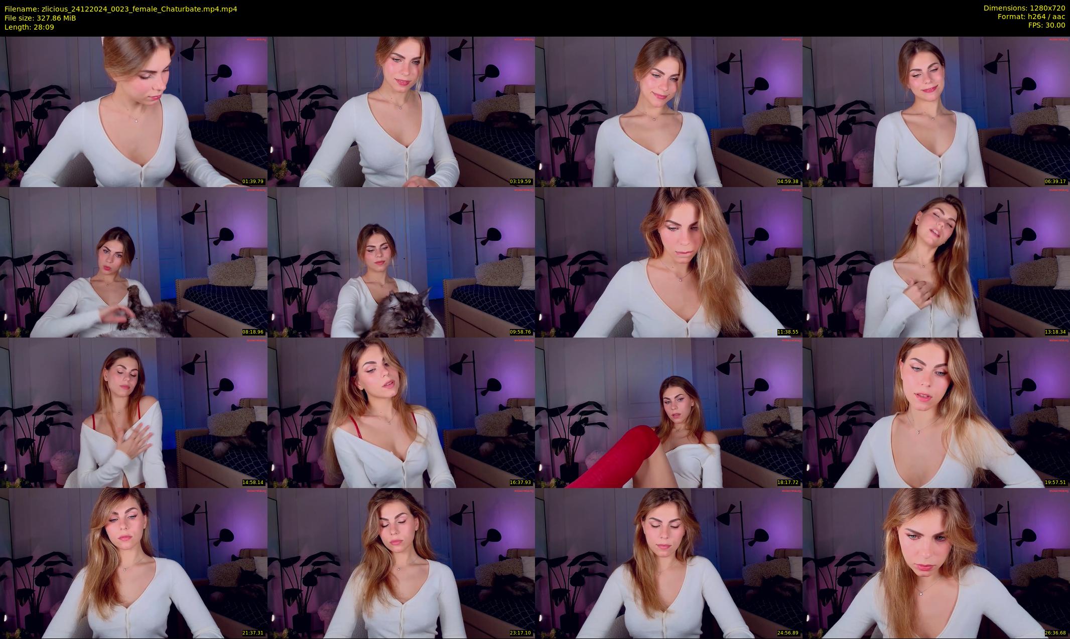 zlicious — 29 minute Chaturbate female cam show recording, 720p, Dec 24, 2024