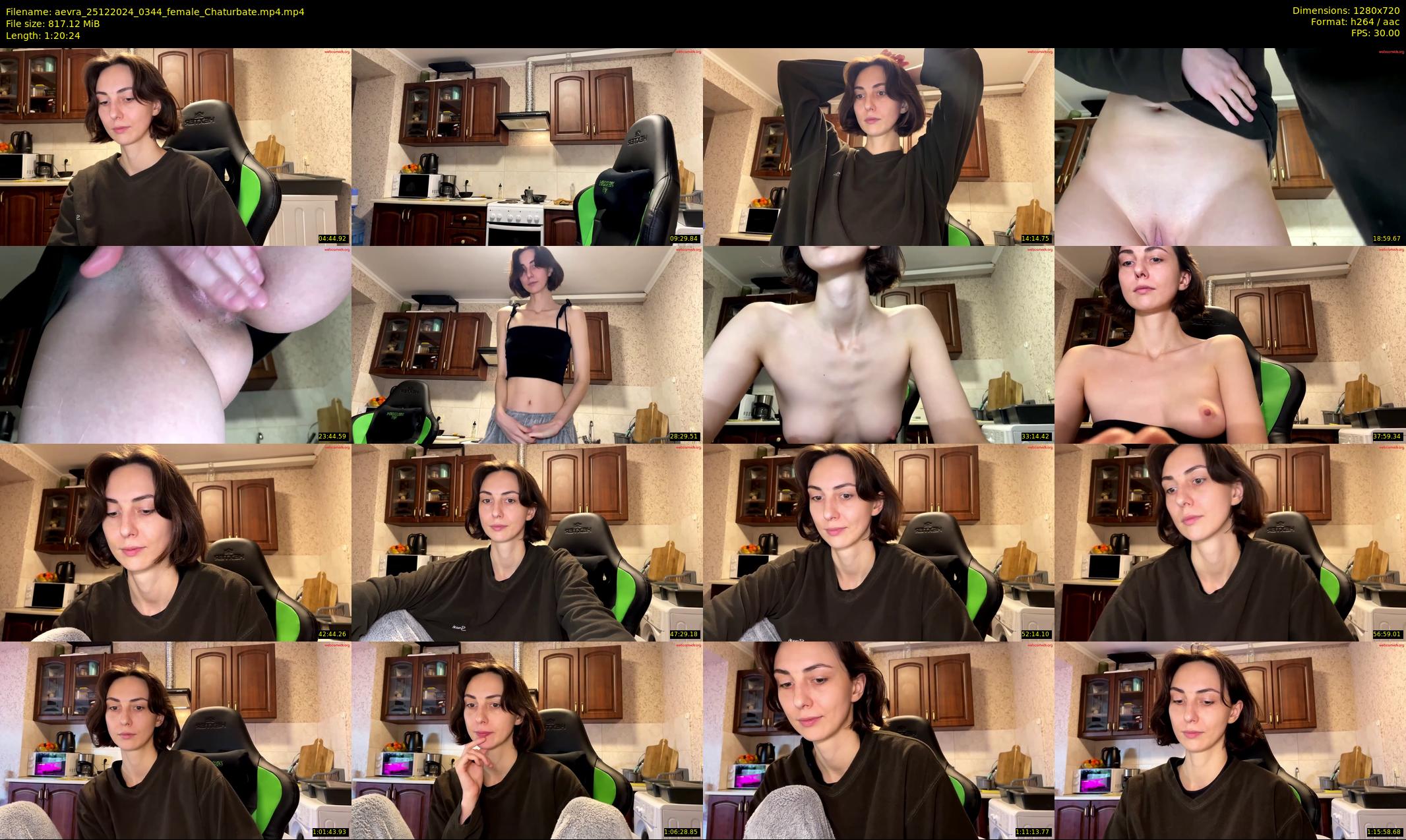 aevra — 81 minute Chaturbate female cam show recording, 720p, Dec 25, 2024