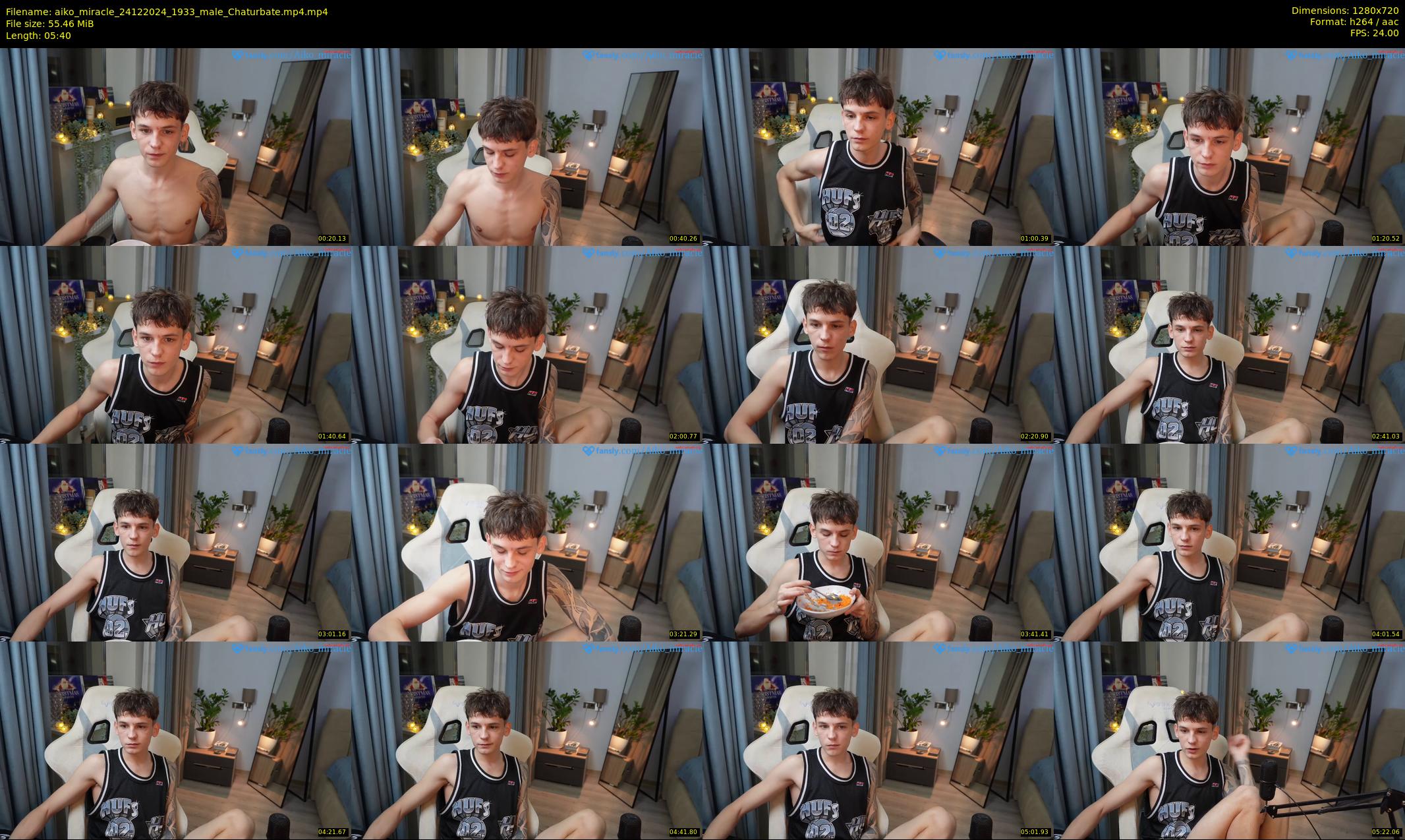 aiko_miracle — 6 minute Chaturbate male cam show recording, 720p, Dec 24, 2024