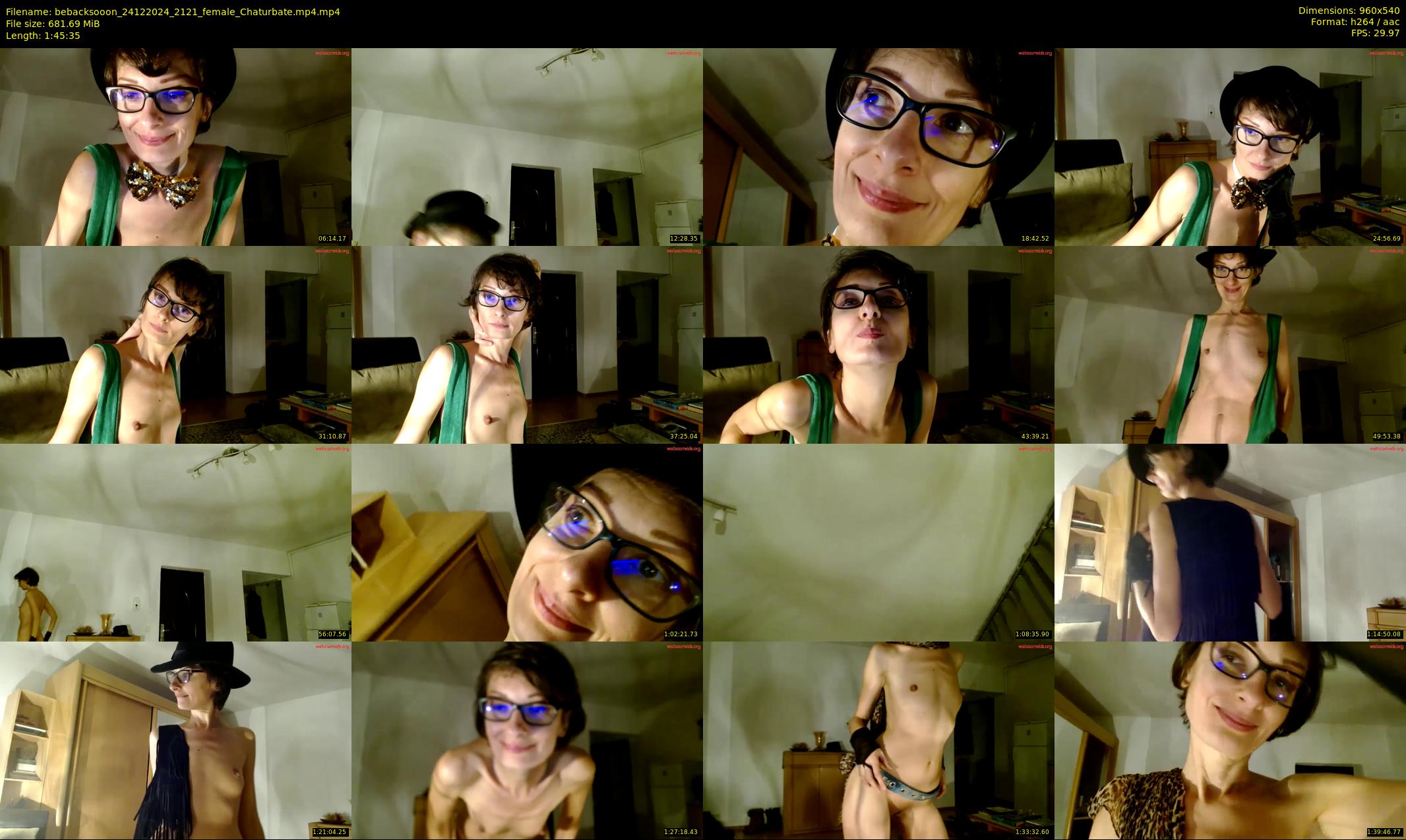 bebacksooon — 106 minute Chaturbate female cam show recording, 480p, Dec 24, 2024