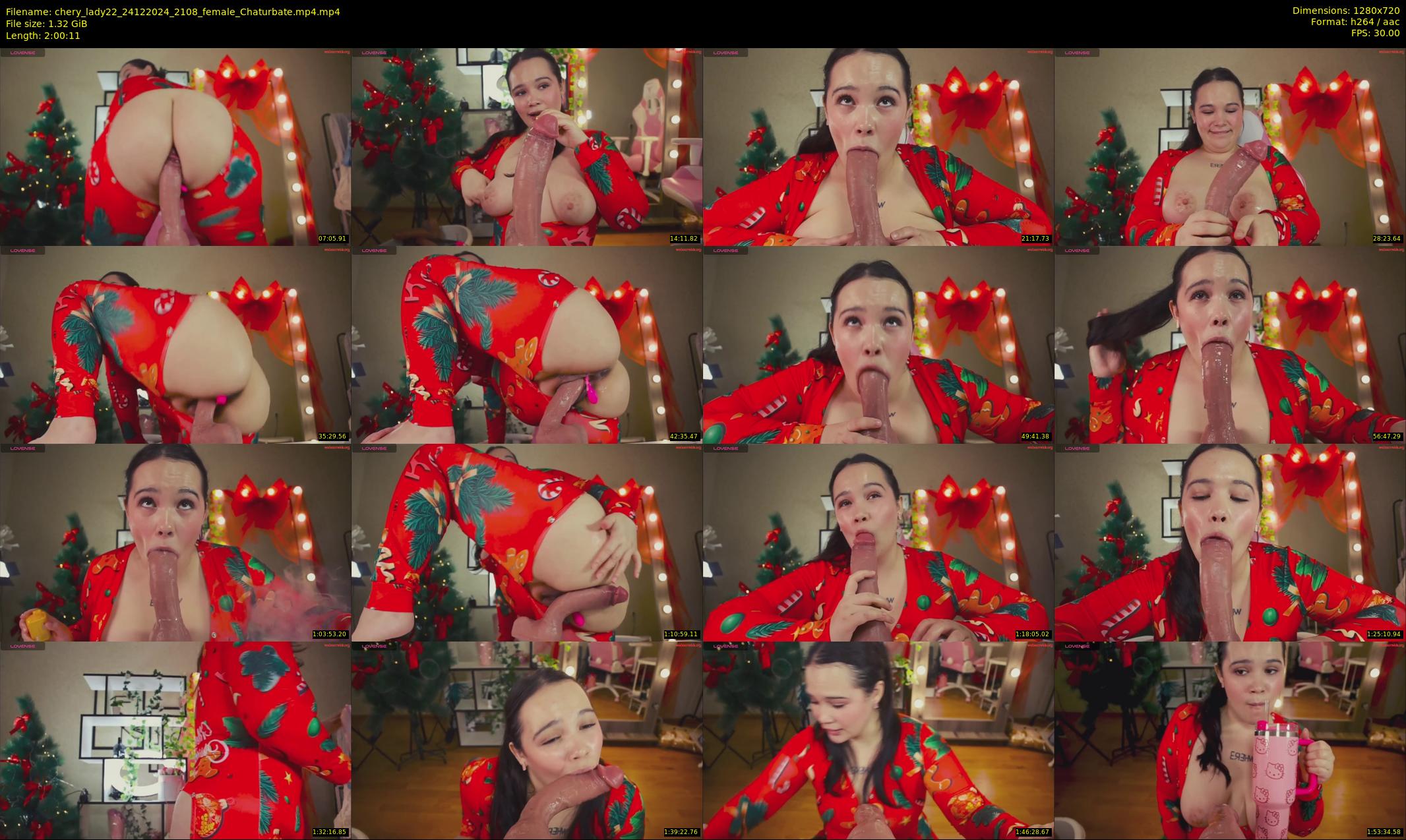 chery_lady22 — 121 minute Chaturbate female cam show recording, 720p, Dec 24, 2024