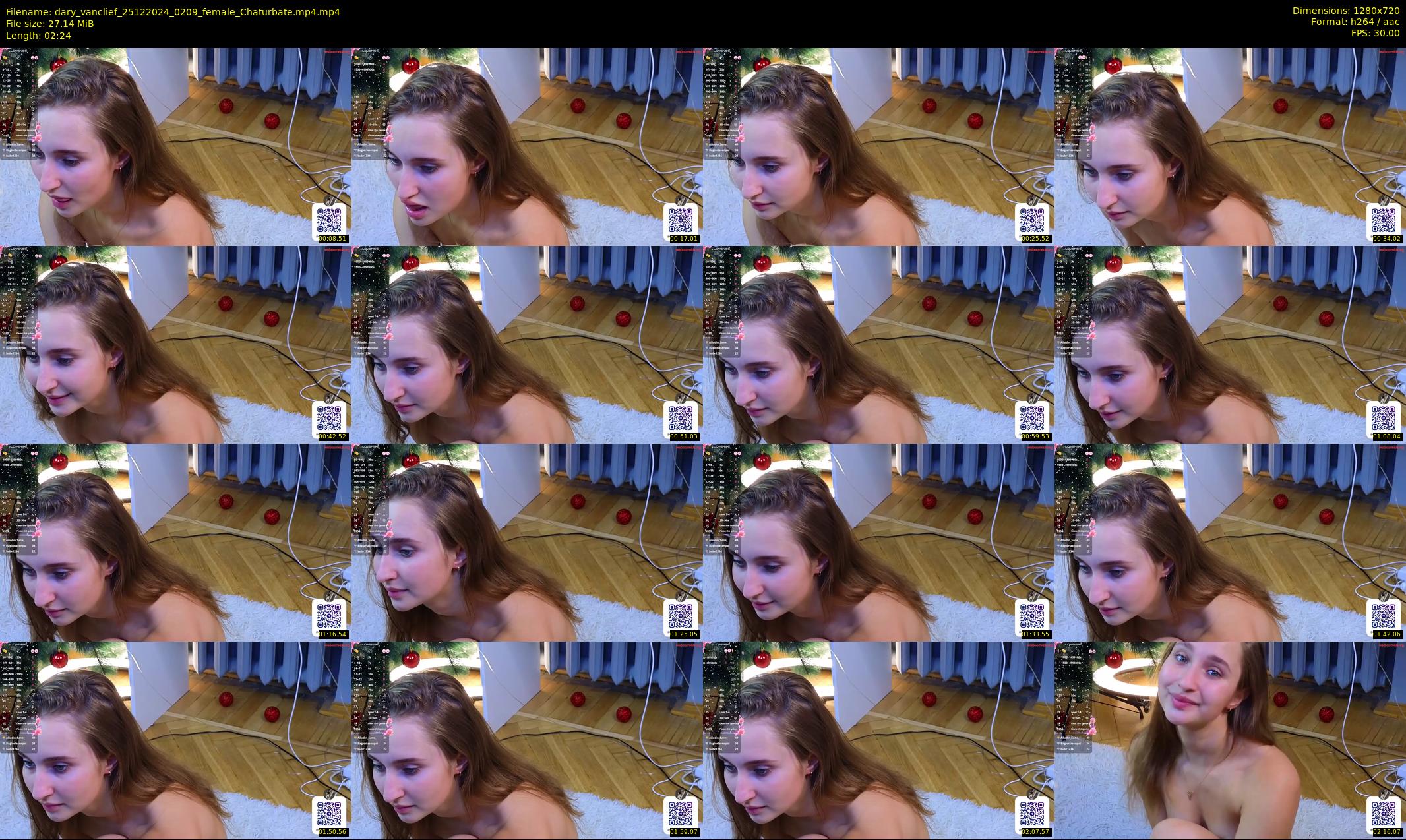 dary_vanclief — 3 minute Chaturbate female cam show recording, 720p, Dec 25, 2024
