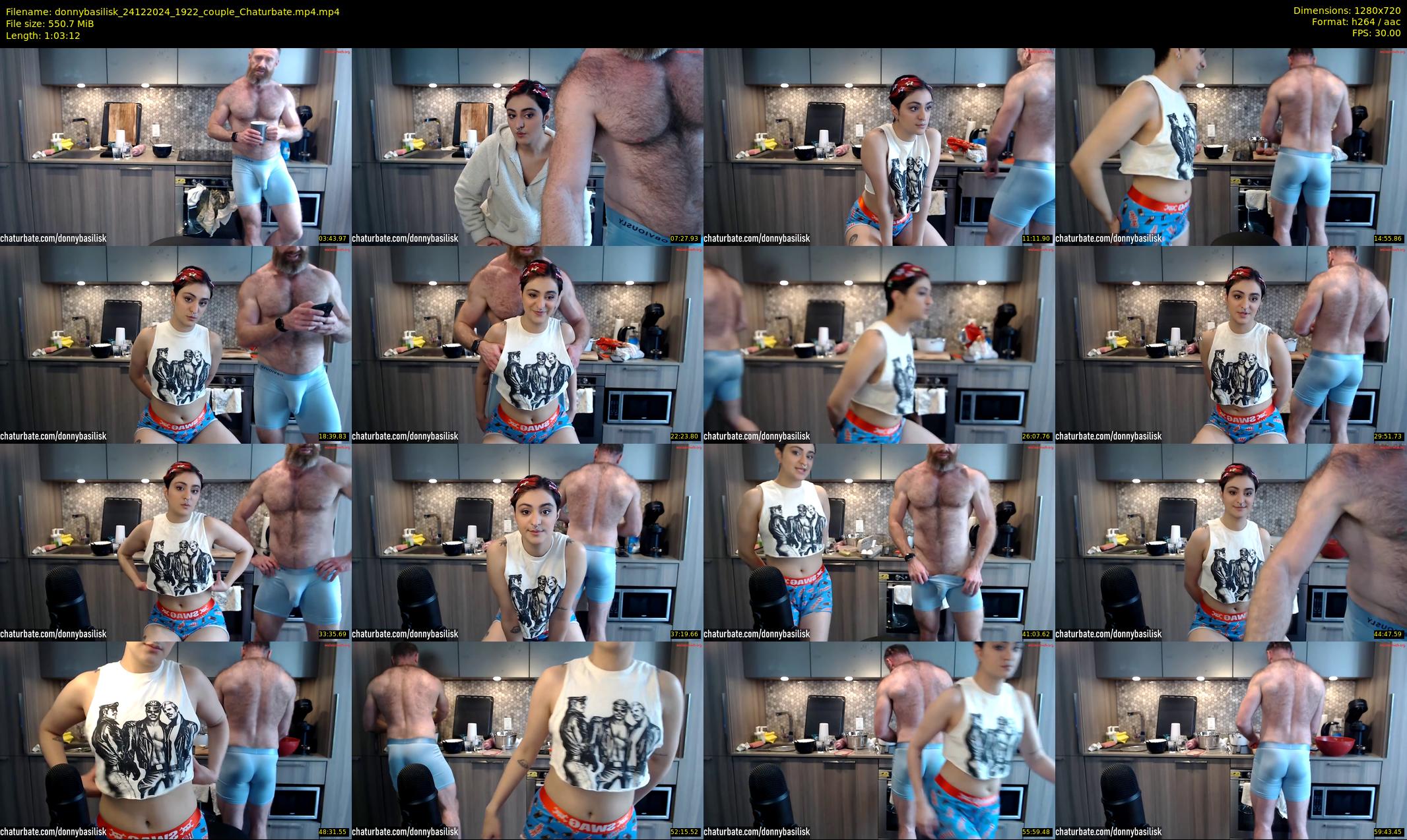 donnybasilisk — 64 minute Chaturbate male cam show recording, 720p, Dec 24, 2024