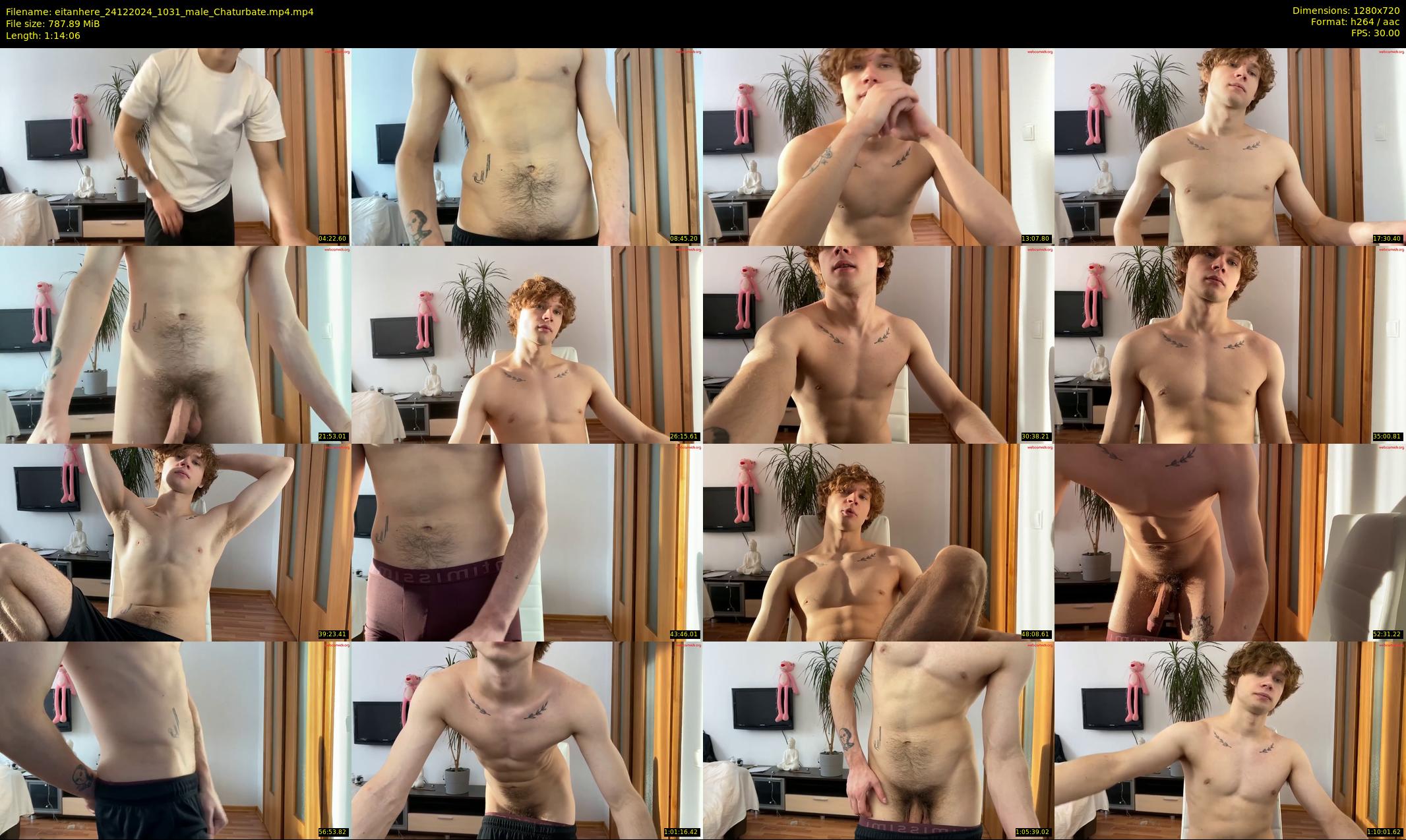eitanhere — 75 minute Chaturbate male cam show recording, 720p, Dec 24, 2024