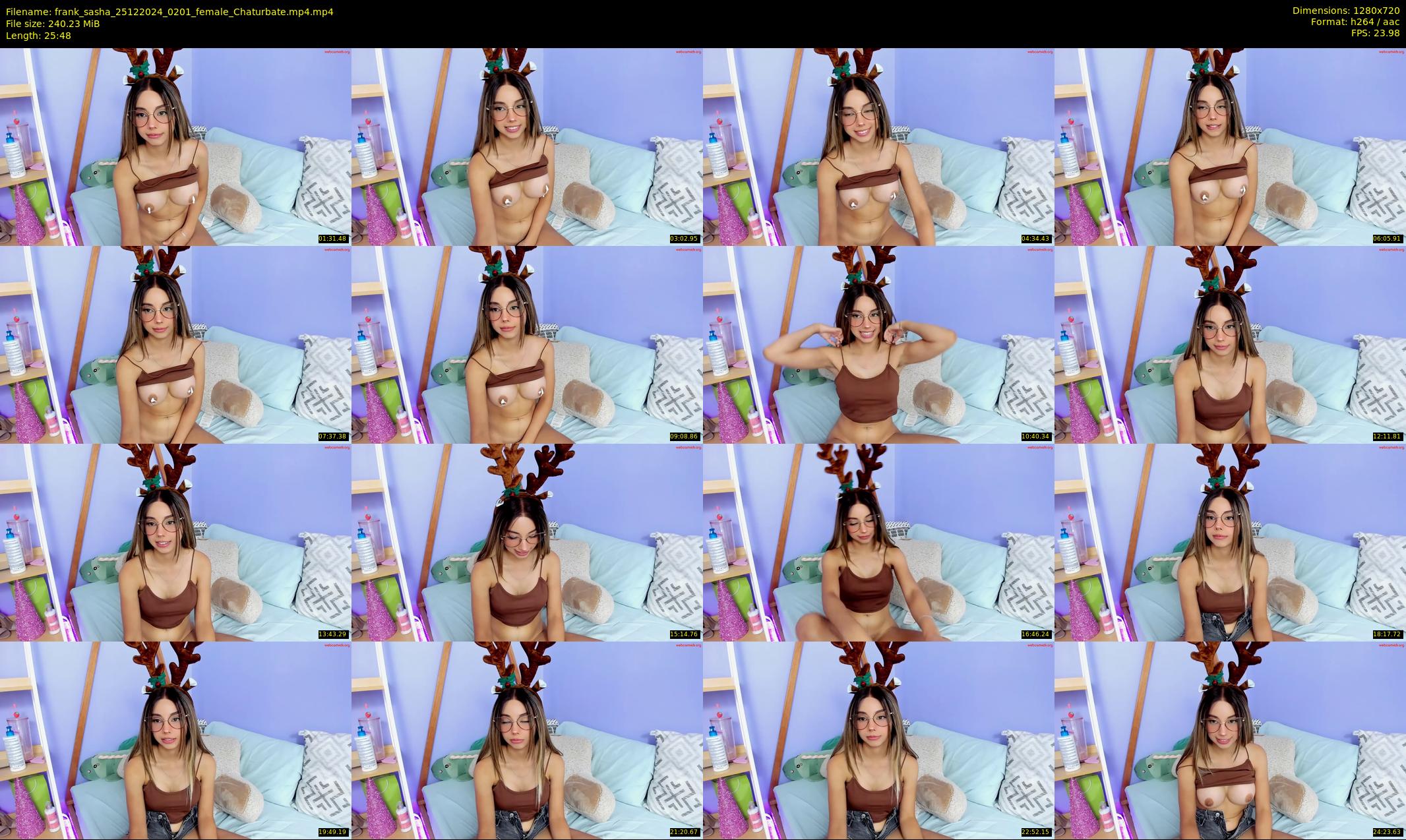 frank_sasha — 26 minute Chaturbate couple cam show recording, 720p, Dec 25, 2024