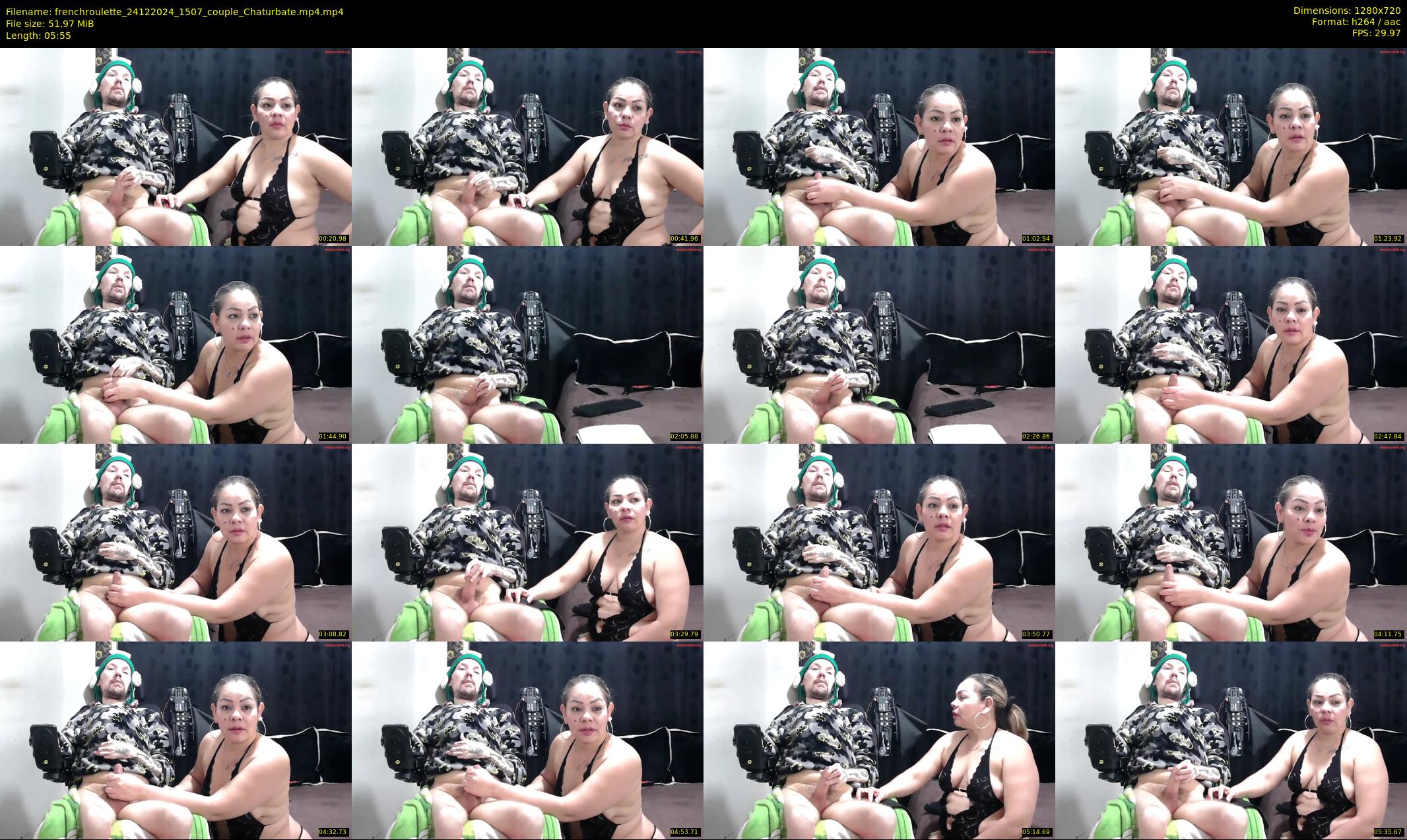 frenchroulette — 6 minute Chaturbate couple cam show recording, 720p, Dec 24, 2024