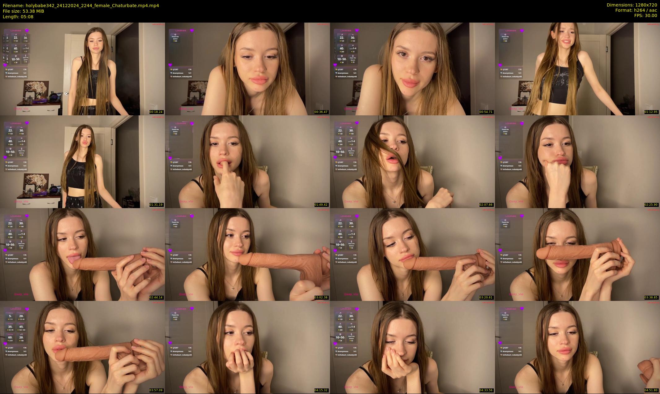 holybabe342 — 6 minute Chaturbate couple cam show recording, 720p, Dec 24, 2024