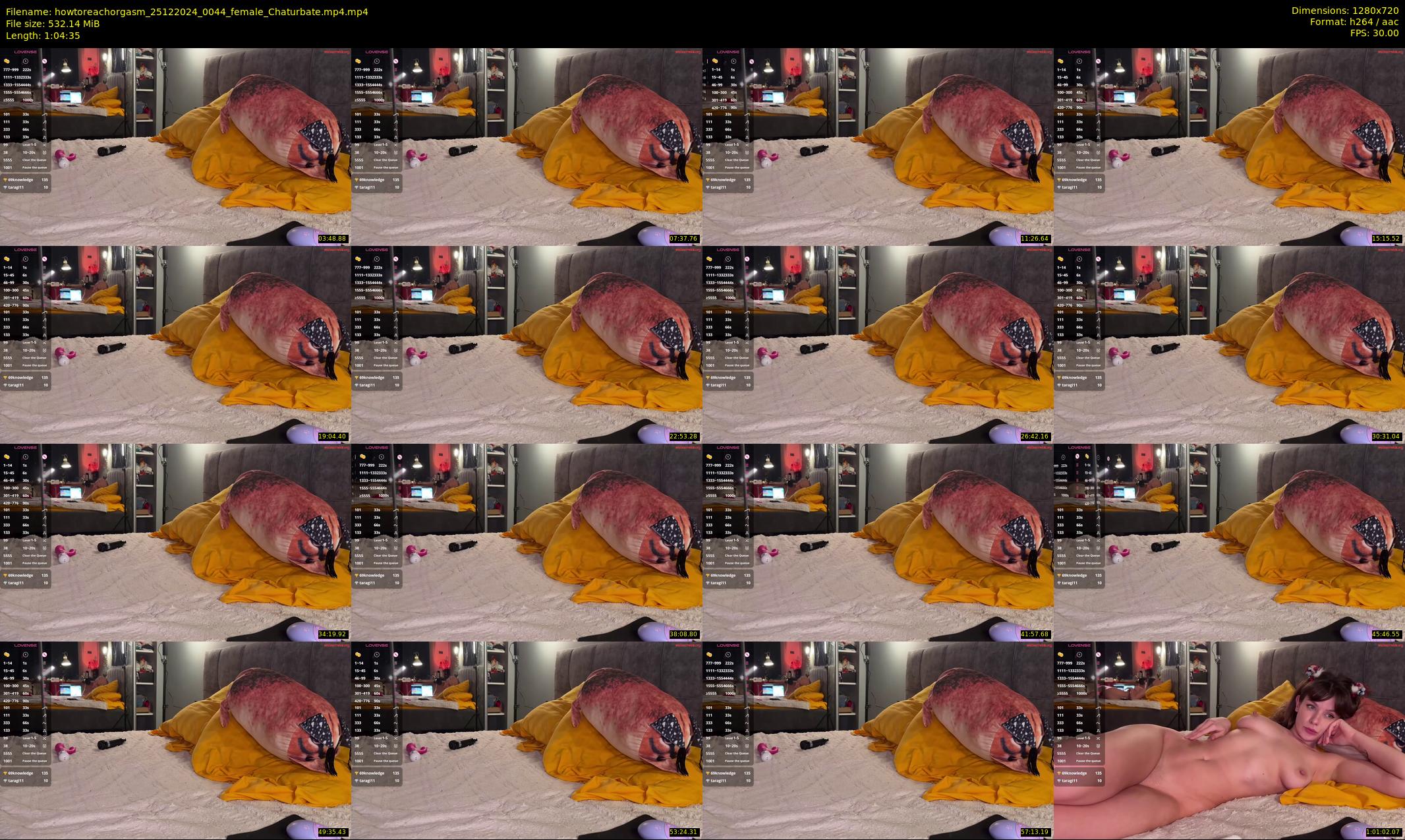 howtoreachorgasm — 65 minute Chaturbate couple cam show recording, 720p, Dec 25, 2024