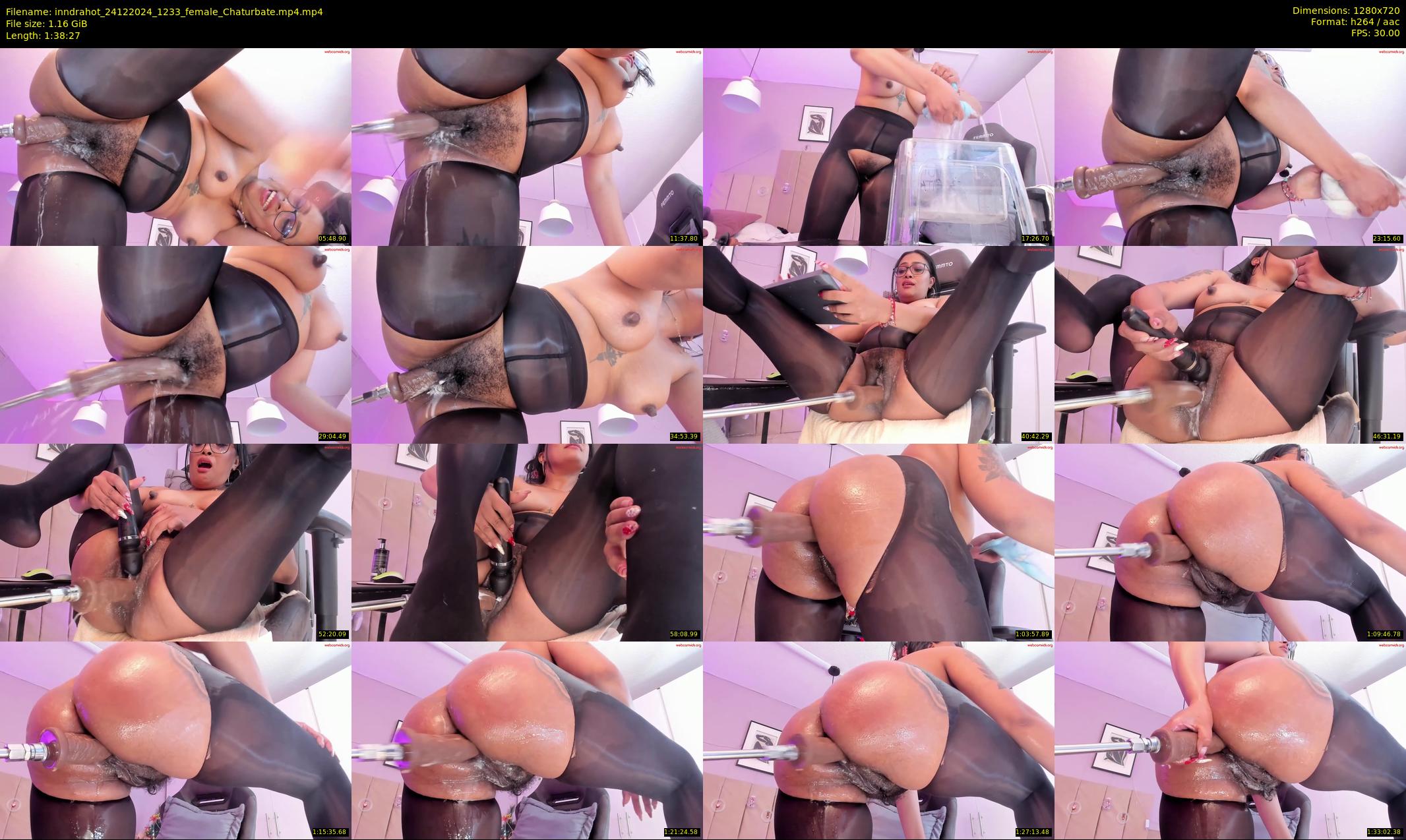 inndrahot — 99 minute Chaturbate female cam show recording, 720p, Dec 24, 2024