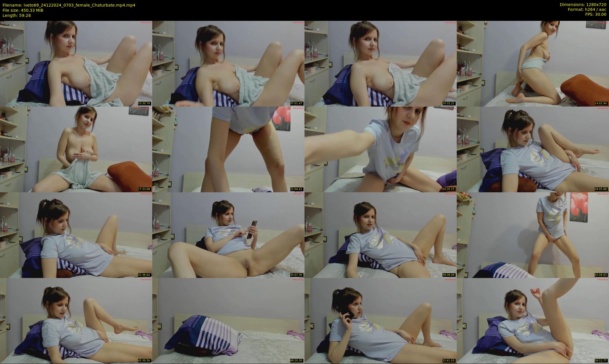 iveto69 — 60 minute Chaturbate female cam show recording, 720p, Dec 24, 2024