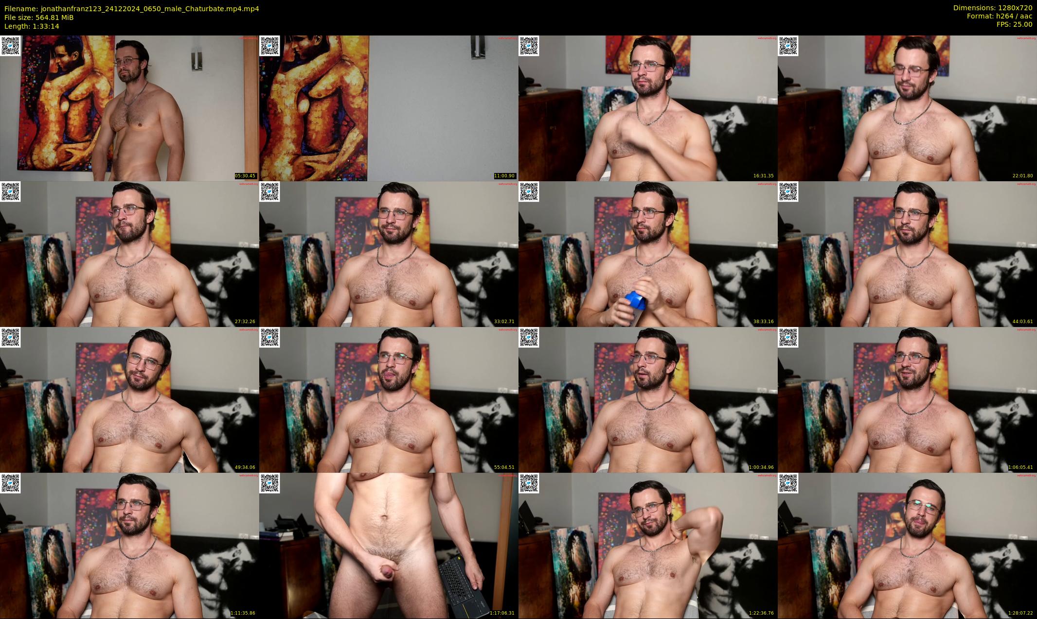 jonathanfranz123 — 94 minute Chaturbate male cam show recording, 720p, Dec 24, 2024