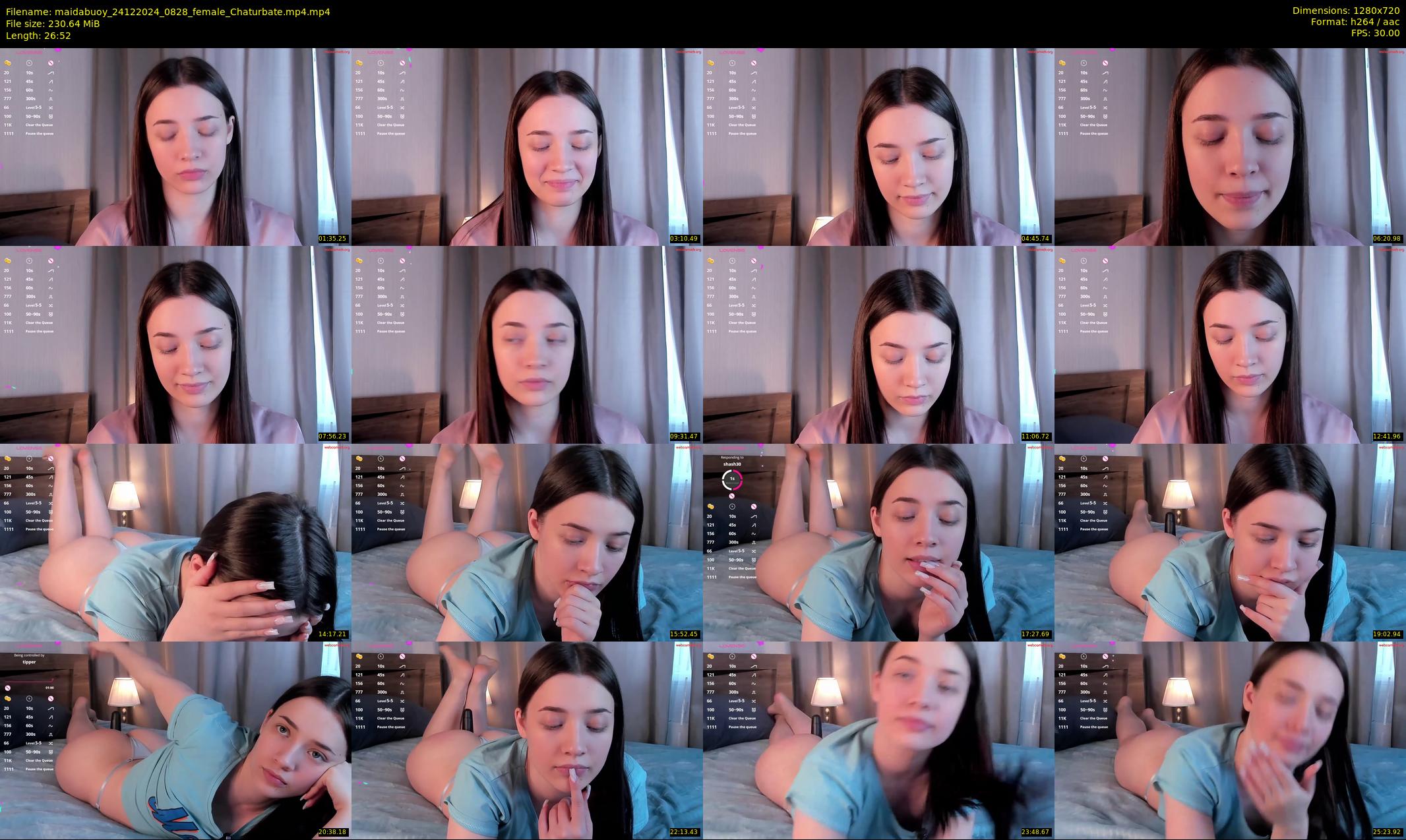 maidabuoy — 27 minute Chaturbate female cam show recording, 720p, Dec 24, 2024
