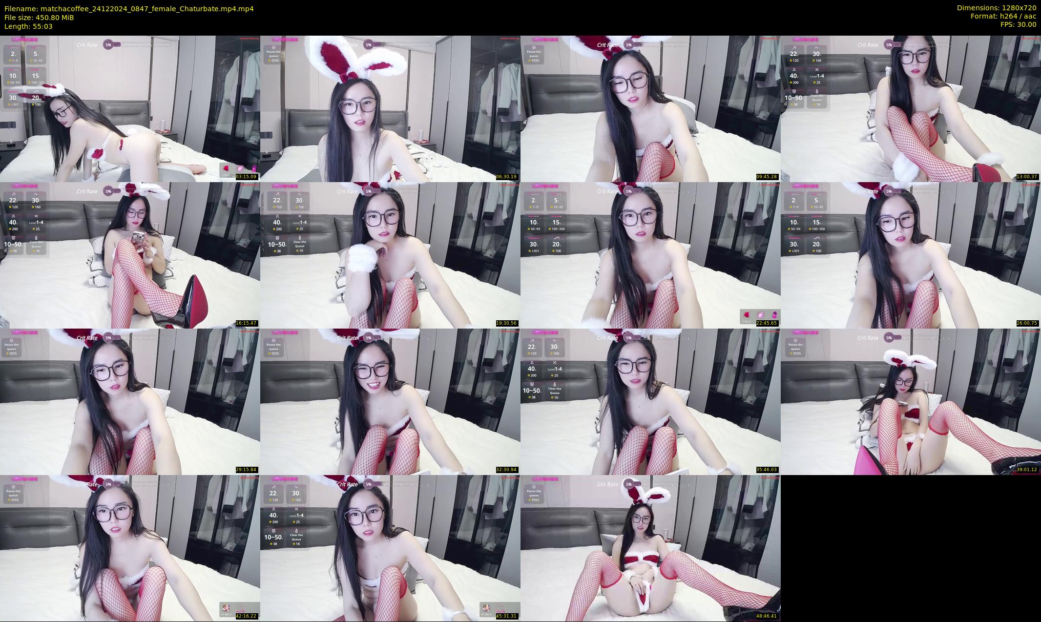 matchacoffee — 56 minute Chaturbate female cam show recording, 720p, Dec 24, 2024