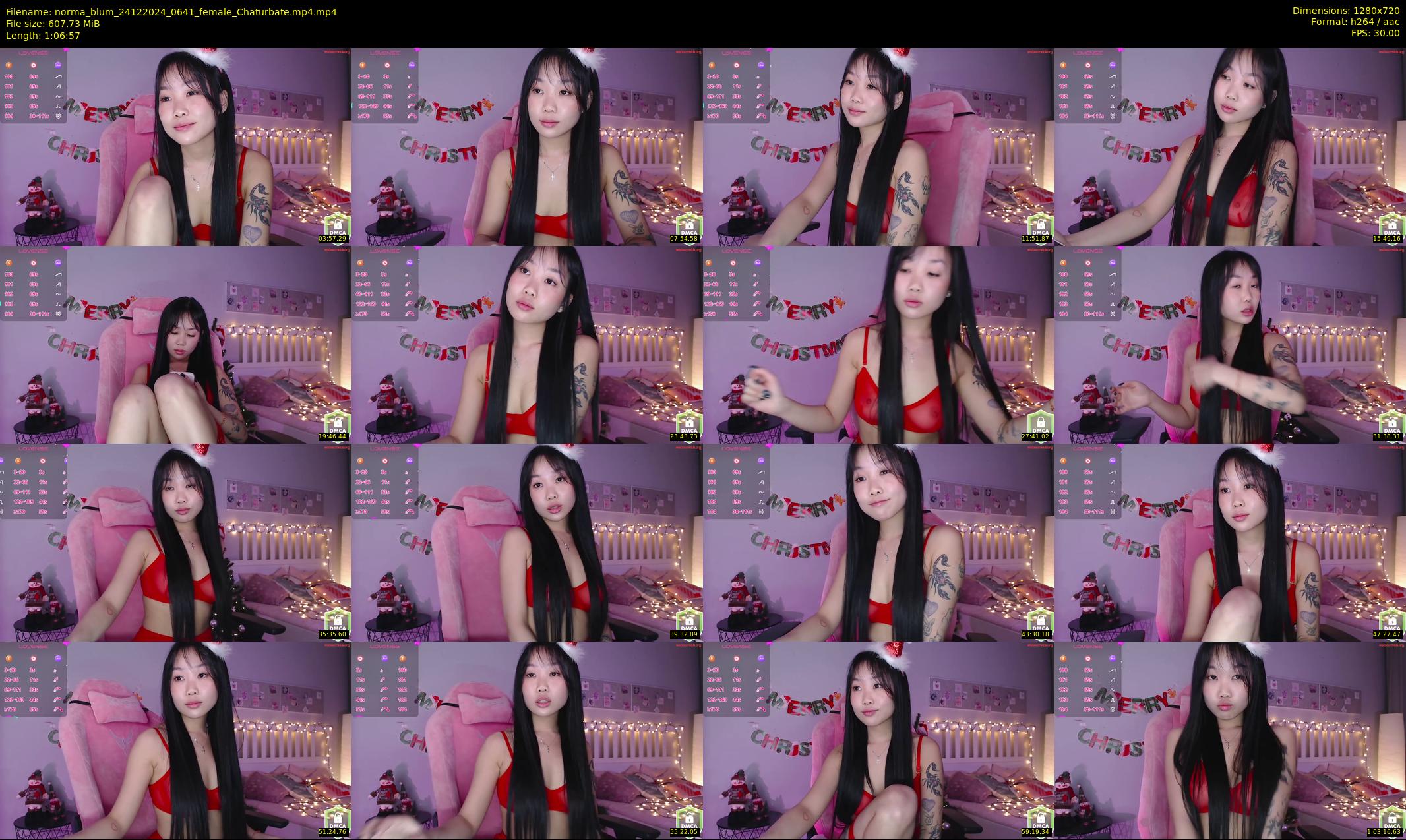 norma_blum — 67 minute Chaturbate female cam show recording, 720p, Dec 24, 2024