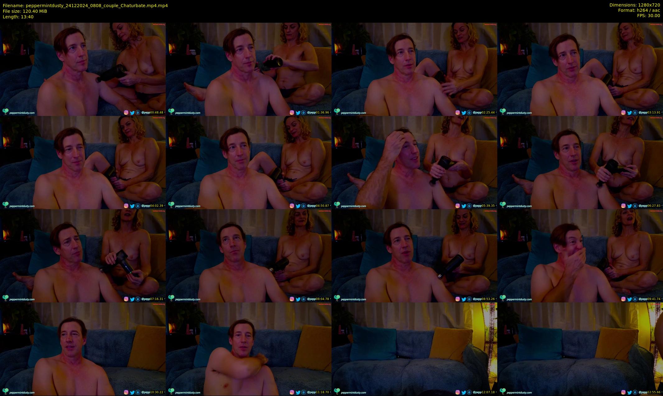peppermintdusty — 14 minute Chaturbate couple cam show recording, 720p, Dec 24, 2024