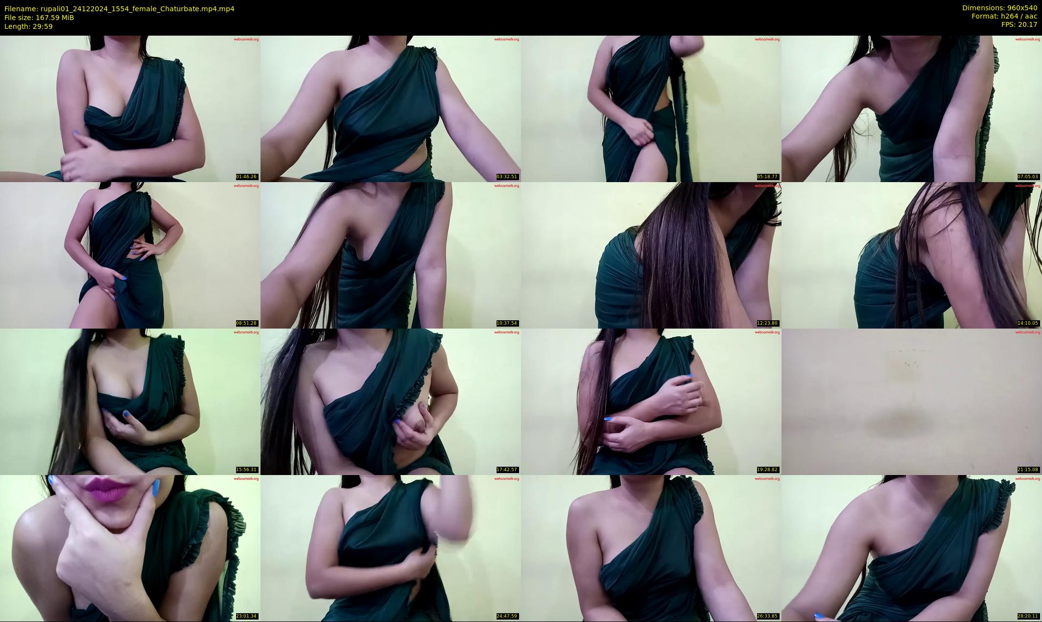 rupali01 — 30 minute Chaturbate female cam show recording, 480p, Dec 24, 2024