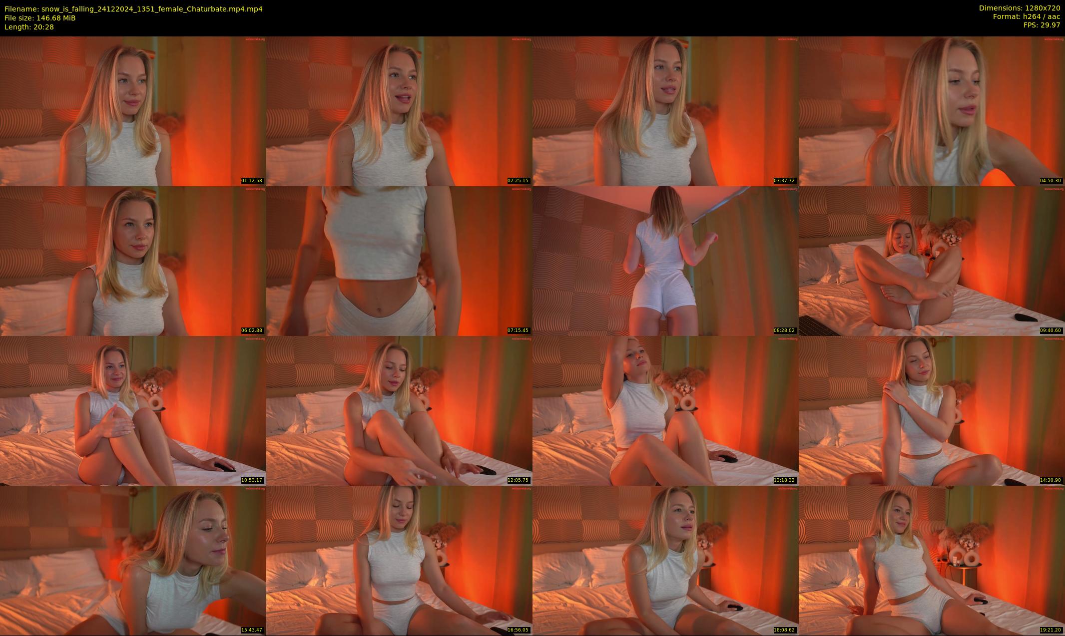 snow_is_falling — 21 minute Chaturbate female cam show recording, 720p, Dec 24, 2024