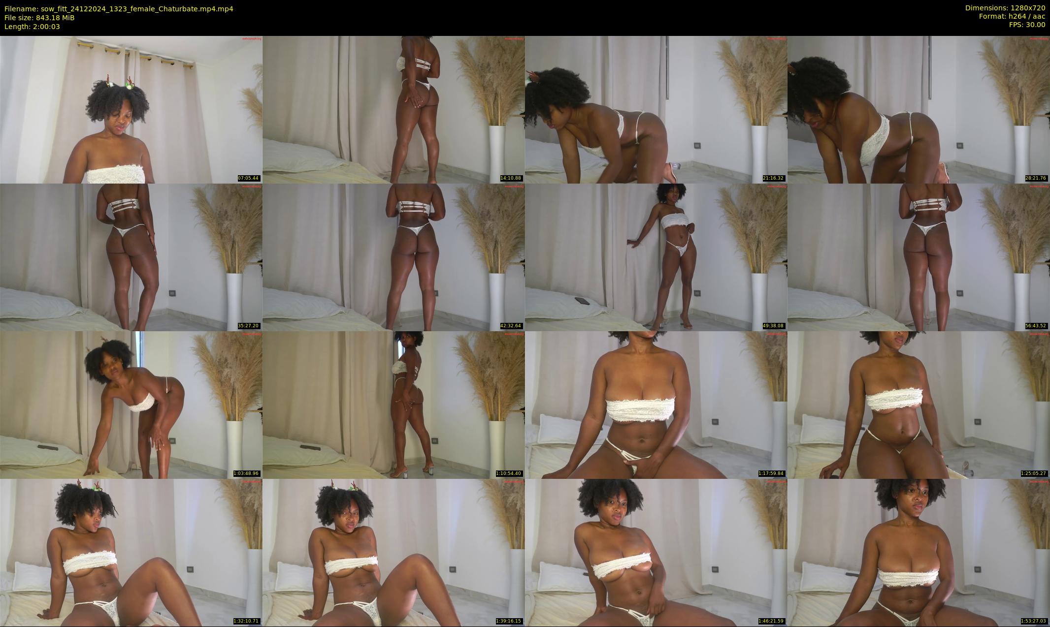 sow_fitt — 121 minute Chaturbate female cam show recording, 720p, Dec 24, 2024