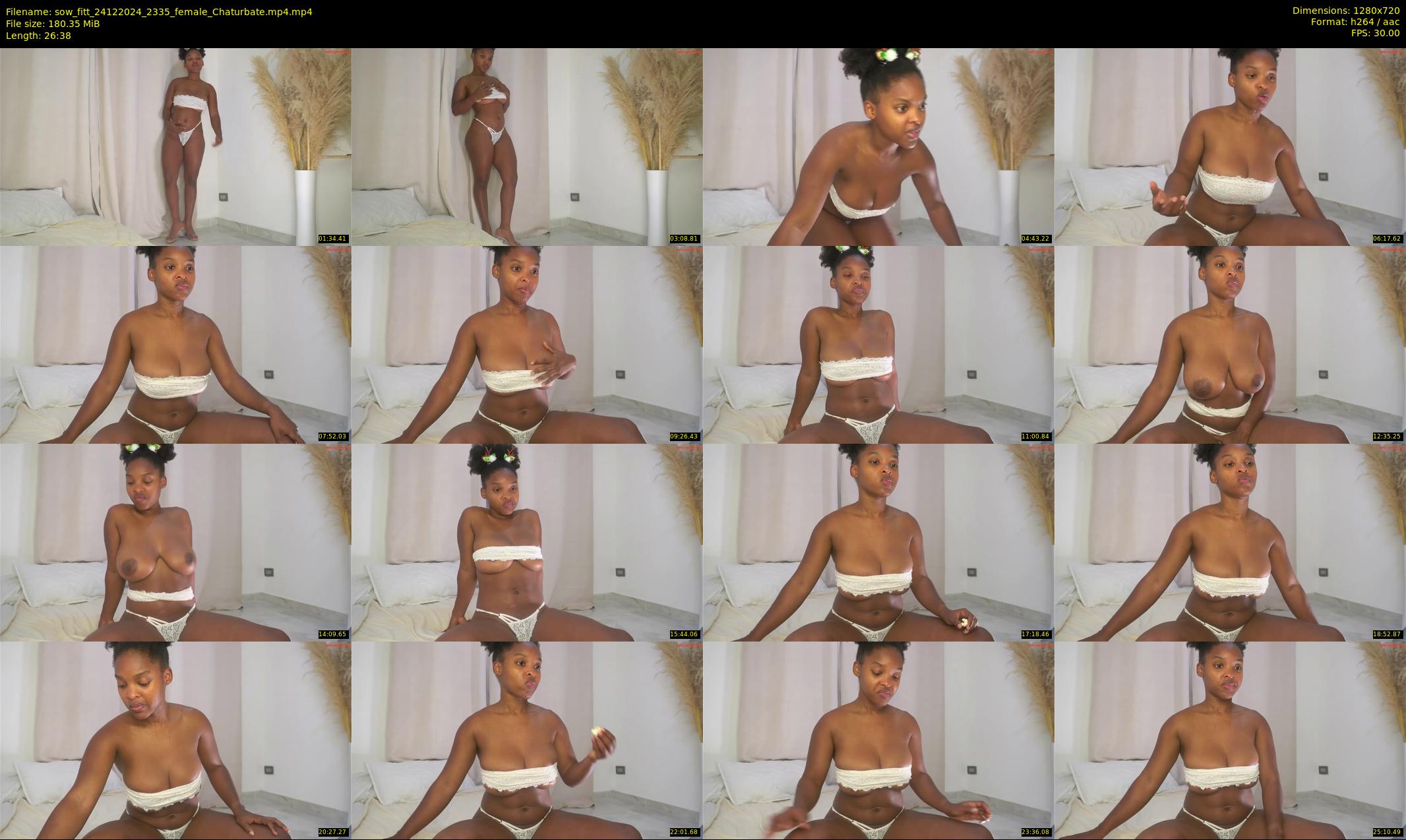 sow_fitt — 27 minute Chaturbate female cam show recording, 720p, Dec 24, 2024