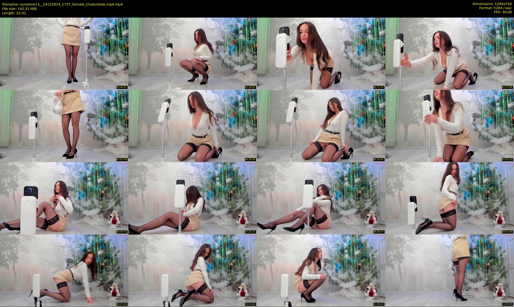 sunshine13_ — 13 minute Chaturbate female cam show recording, 720p, Dec 24, 2024