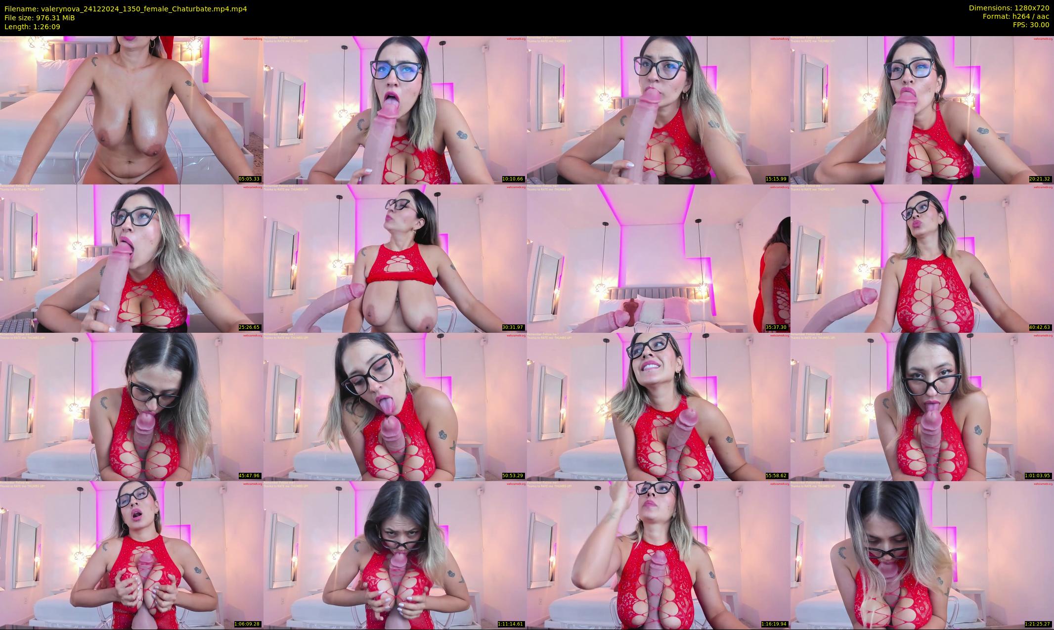 valerynova — 87 minute Chaturbate female cam show recording, 720p, Dec 24, 2024