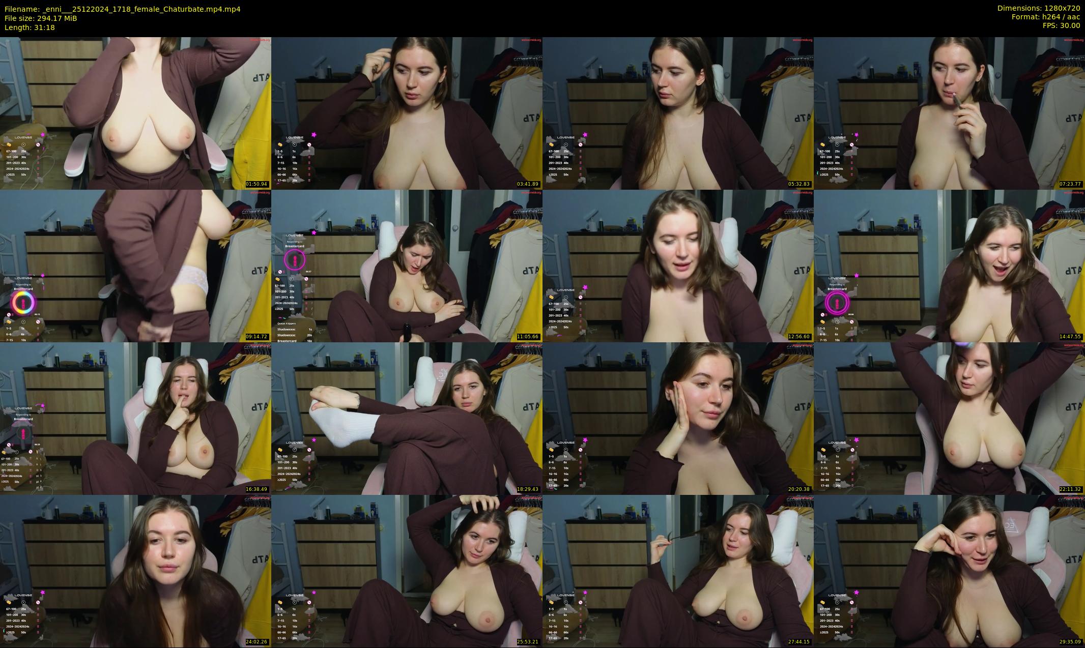 _enni__ — 32 minute Chaturbate female cam show recording, 720p, Dec 25, 2024