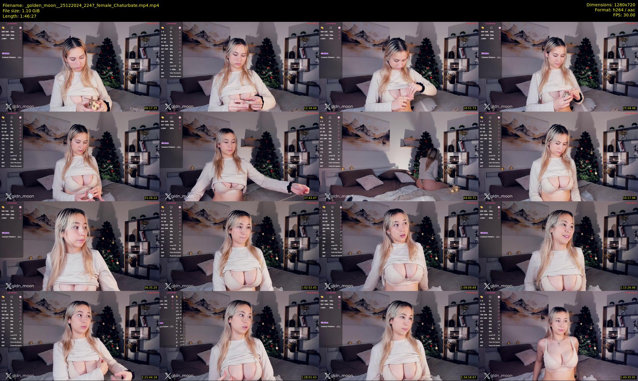 _golden_moon_ — 107 minute Chaturbate female cam show recording, 720p, Dec 25, 2024