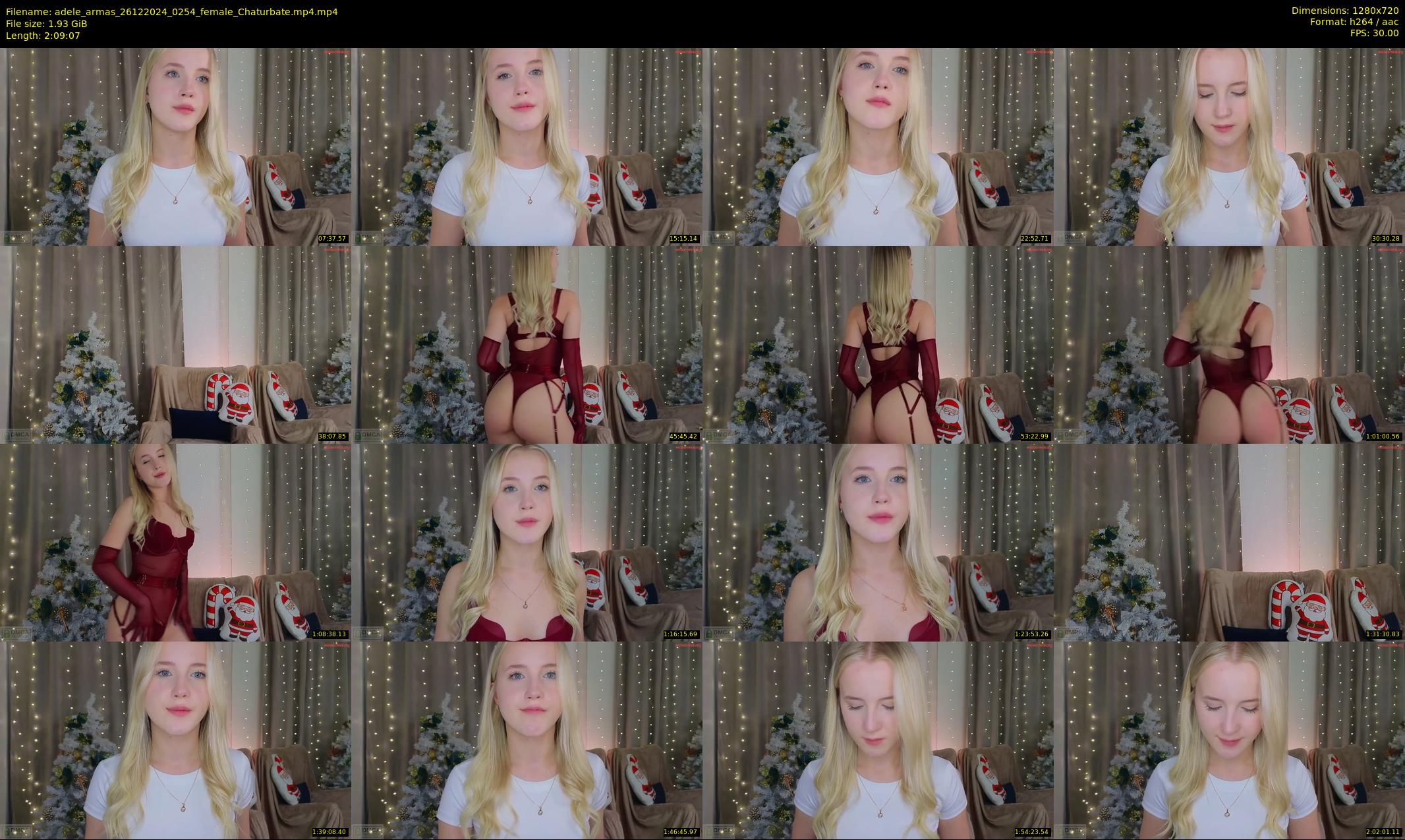 adele_armas — 130 minute Chaturbate female cam show recording, 720p, Dec 26, 2024