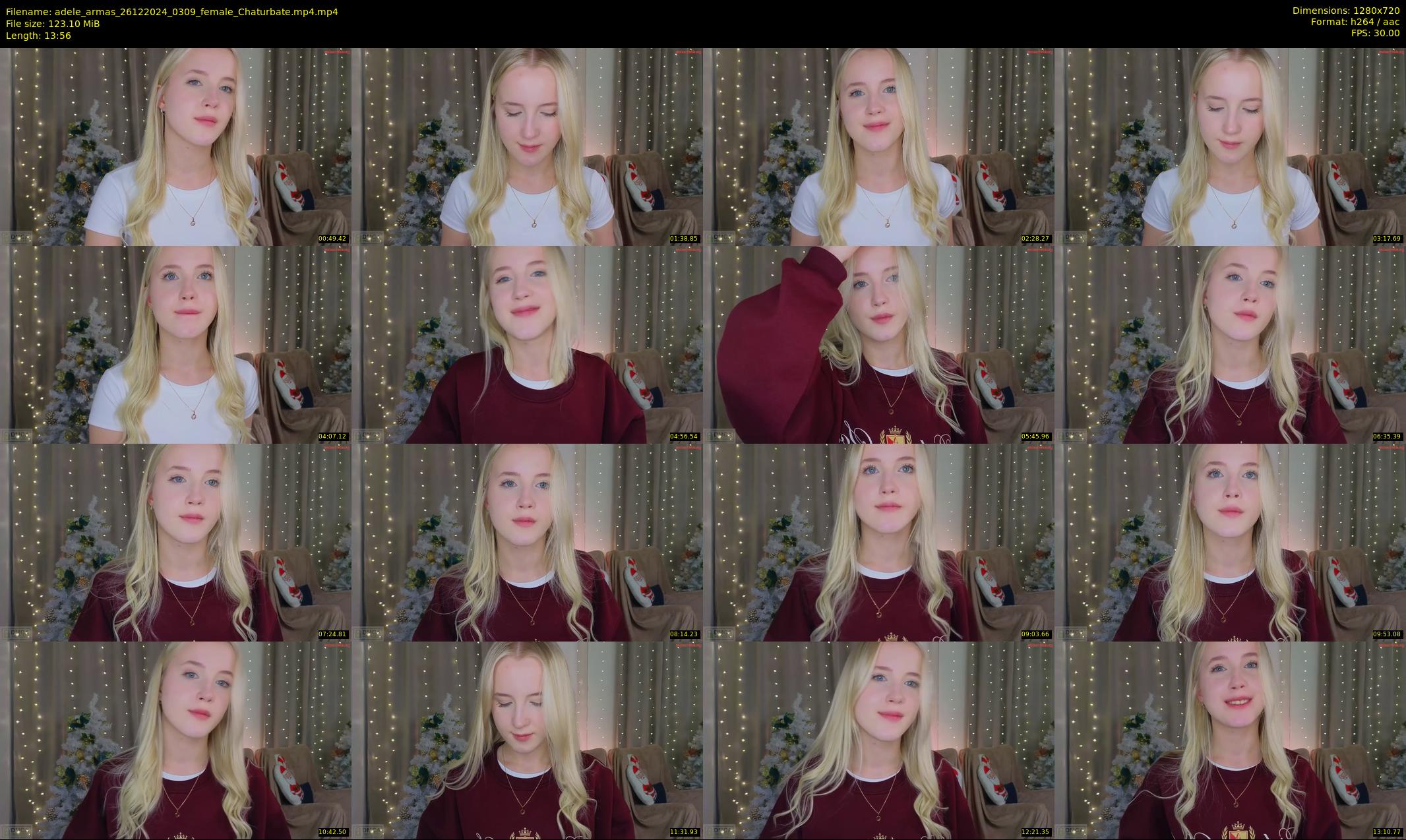 adele_armas — 14 minute Chaturbate female cam show recording, 720p, Dec 26, 2024