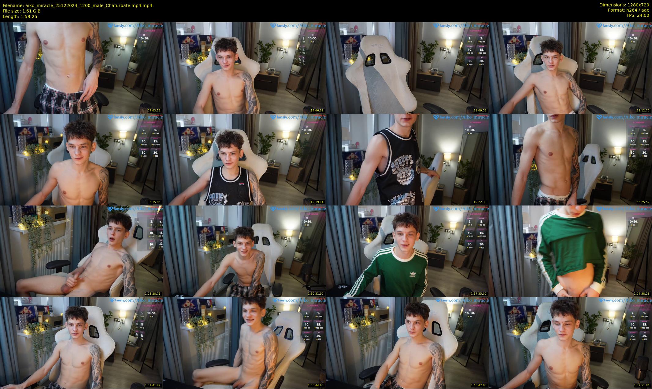 aiko_miracle — 120 minute Chaturbate male cam show recording, 720p, Dec 25, 2024