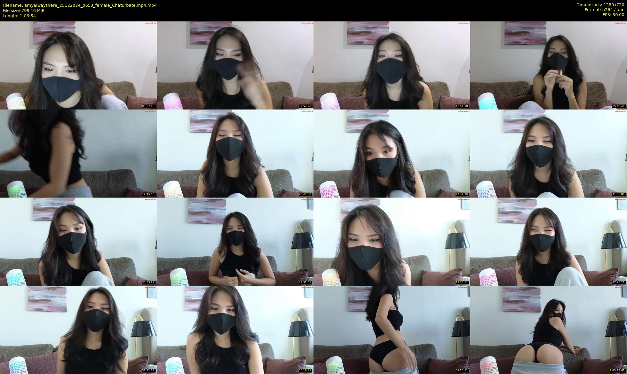 amyalwayshere — 67 minute Chaturbate female cam show recording, 720p, Dec 25, 2024