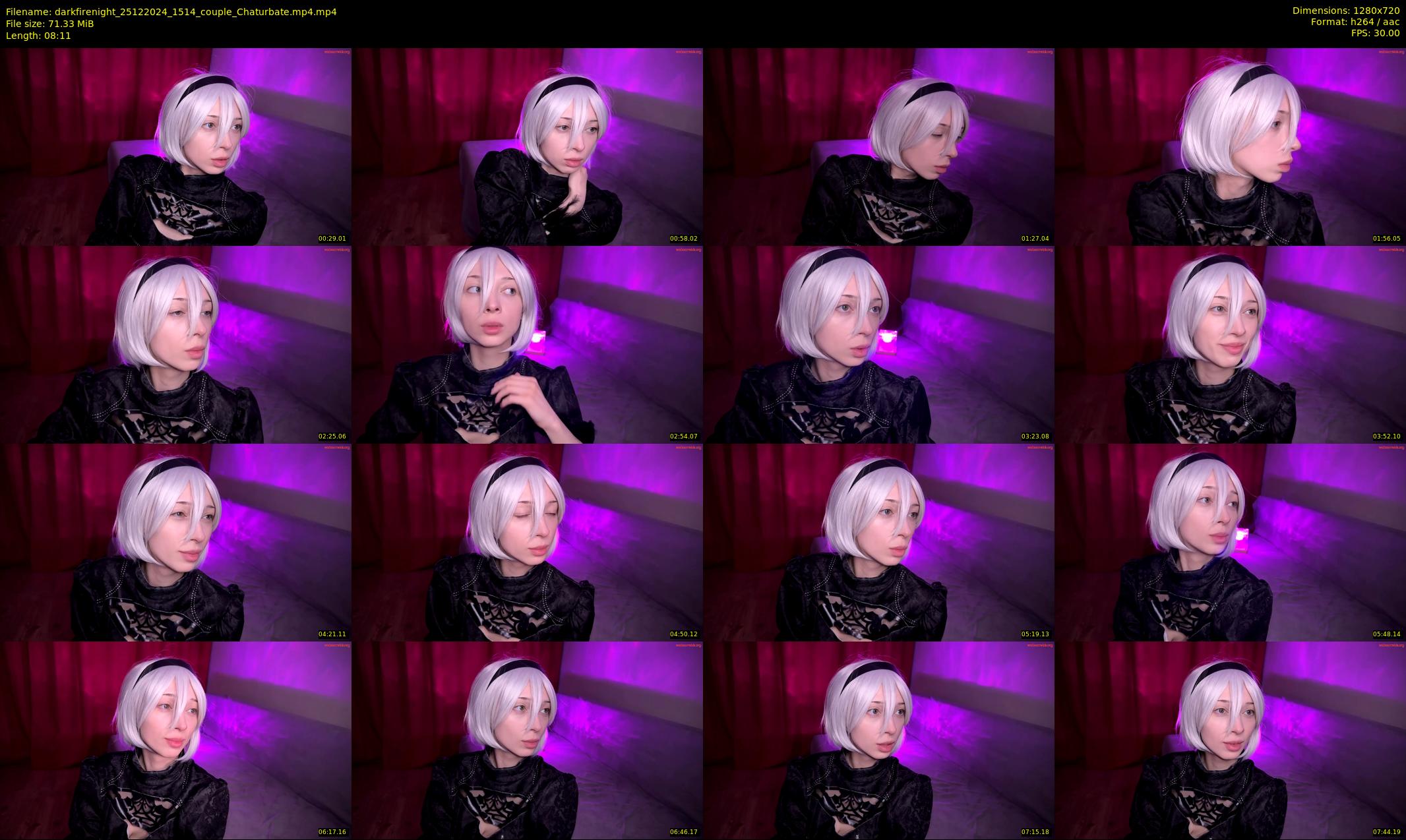 darkfirenight — 9 minute Chaturbate couple cam show recording, 720p, Dec 25, 2024