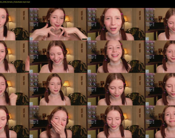 delorathecookie — 9 minute Chaturbate female cam show recording, 720p, Dec 25, 2024
