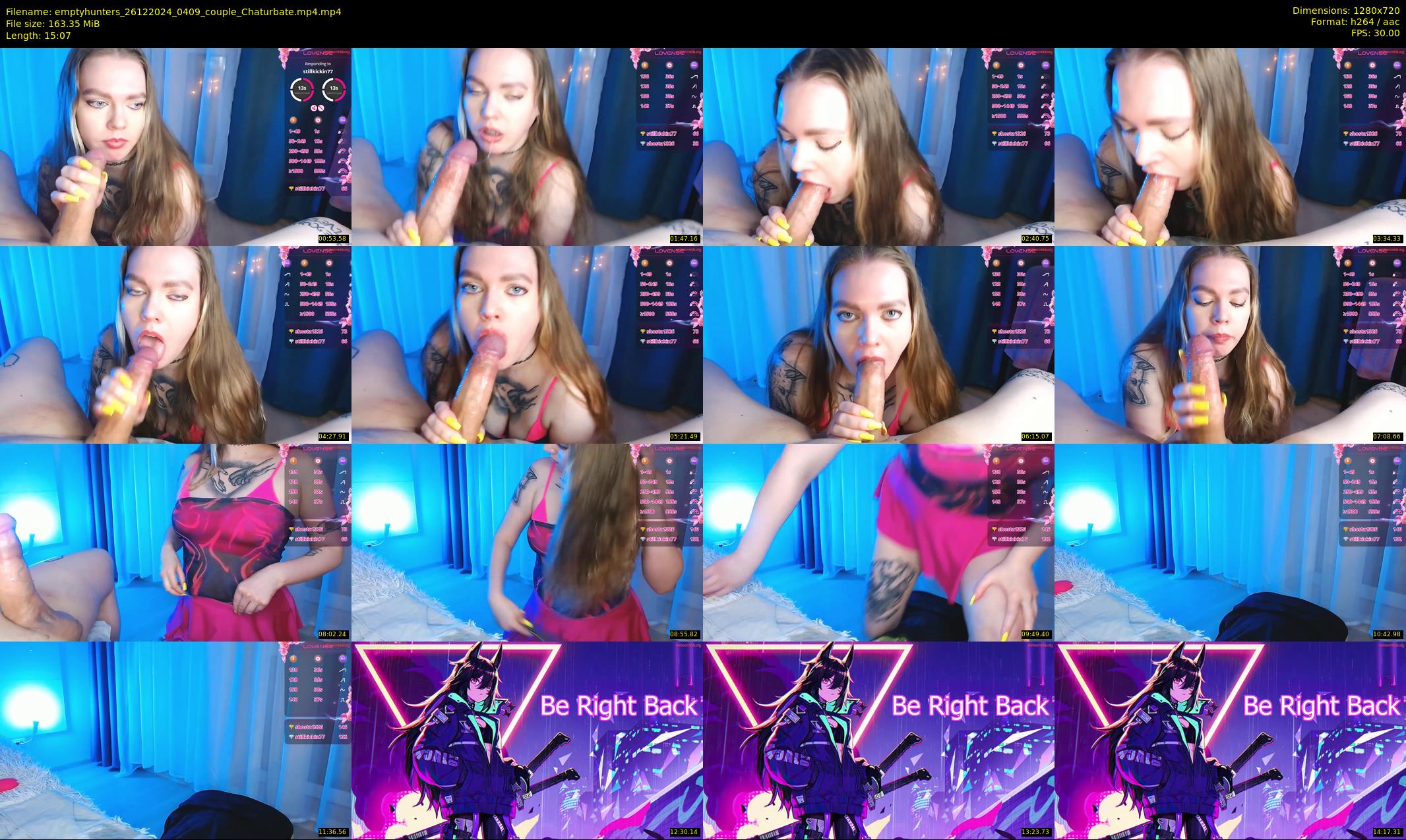 emptyhunters — 16 minute Chaturbate couple cam show recording, 720p, Dec 26, 2024