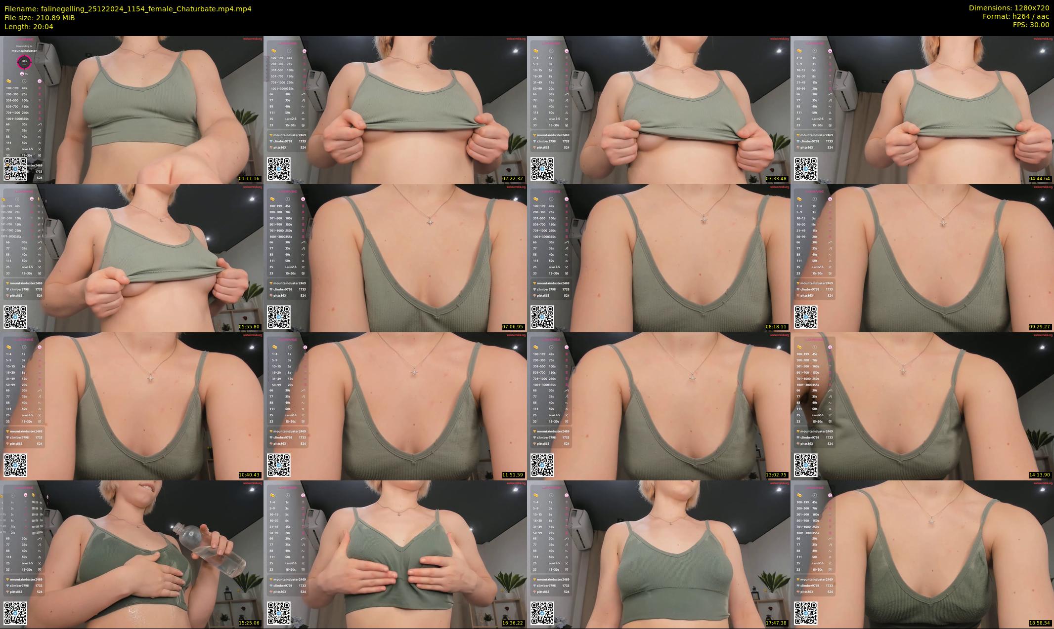 falinegelling — 21 minute Chaturbate female cam show recording, 720p, Dec 25, 2024