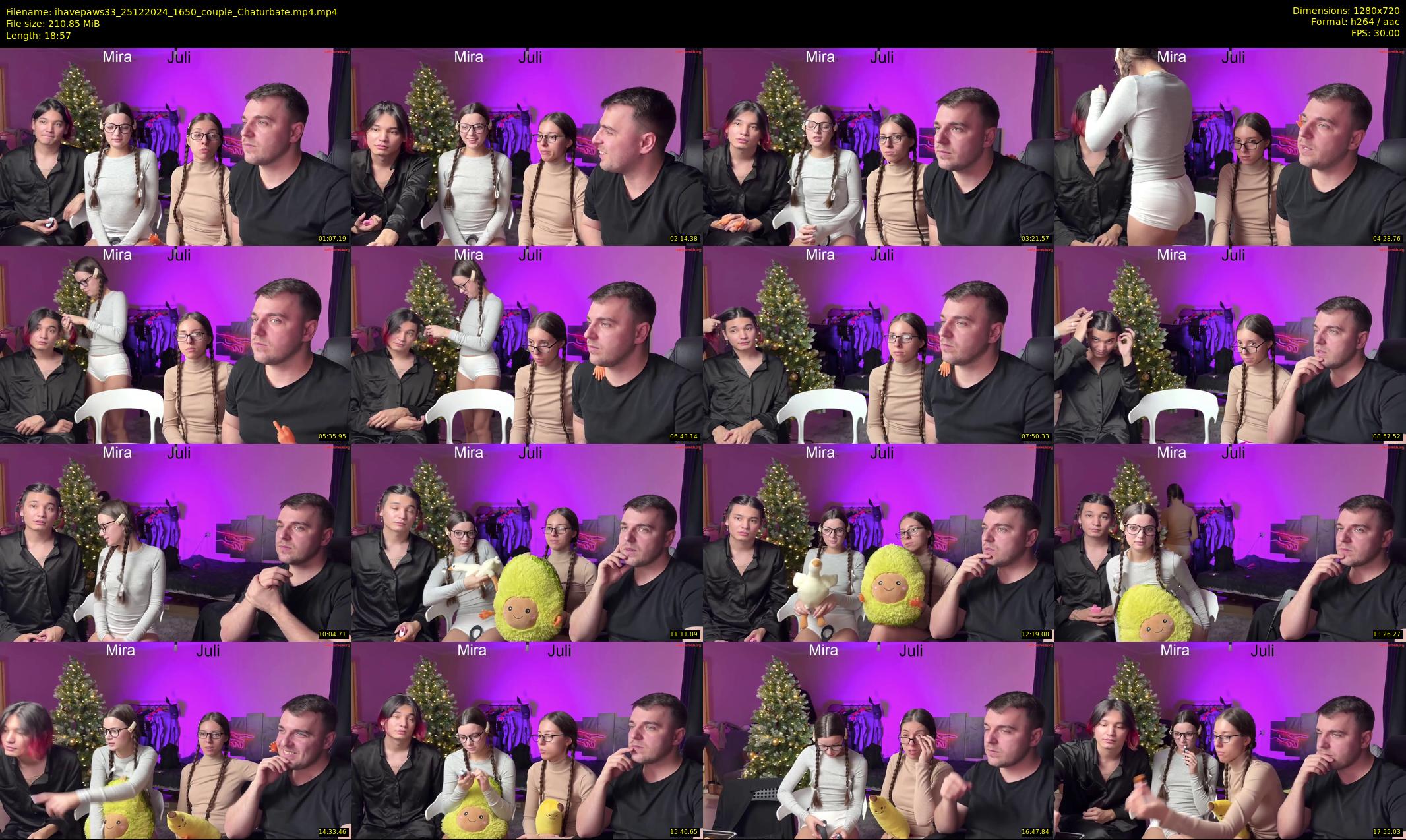 ihavepaws33 — 19 minute Chaturbate couple cam show recording, 720p, Dec 25, 2024