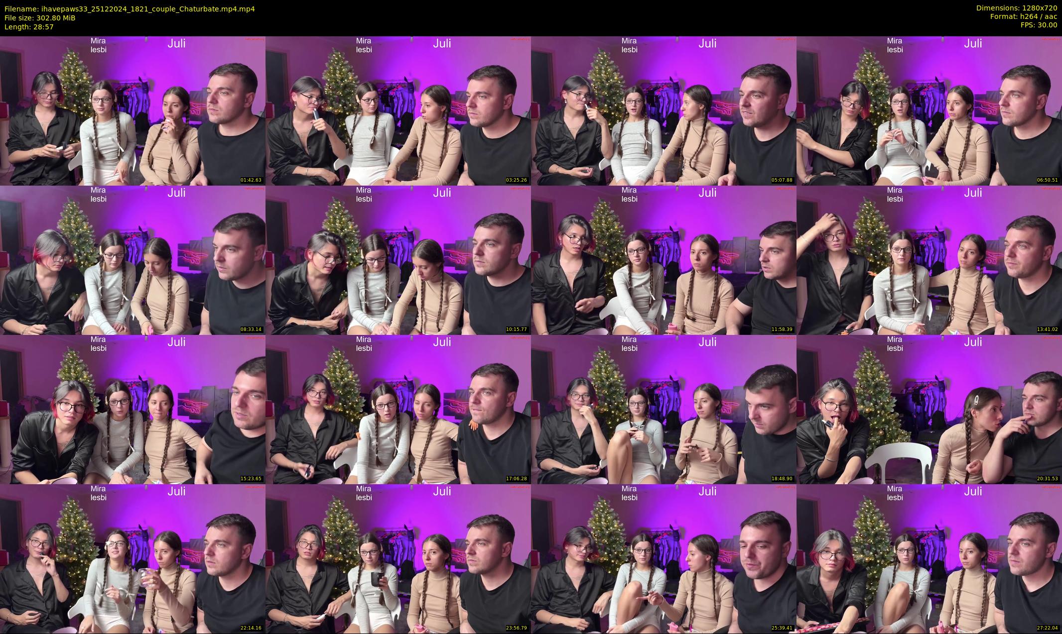 ihavepaws33 — 29 minute Chaturbate couple cam show recording, 720p, Dec 25, 2024