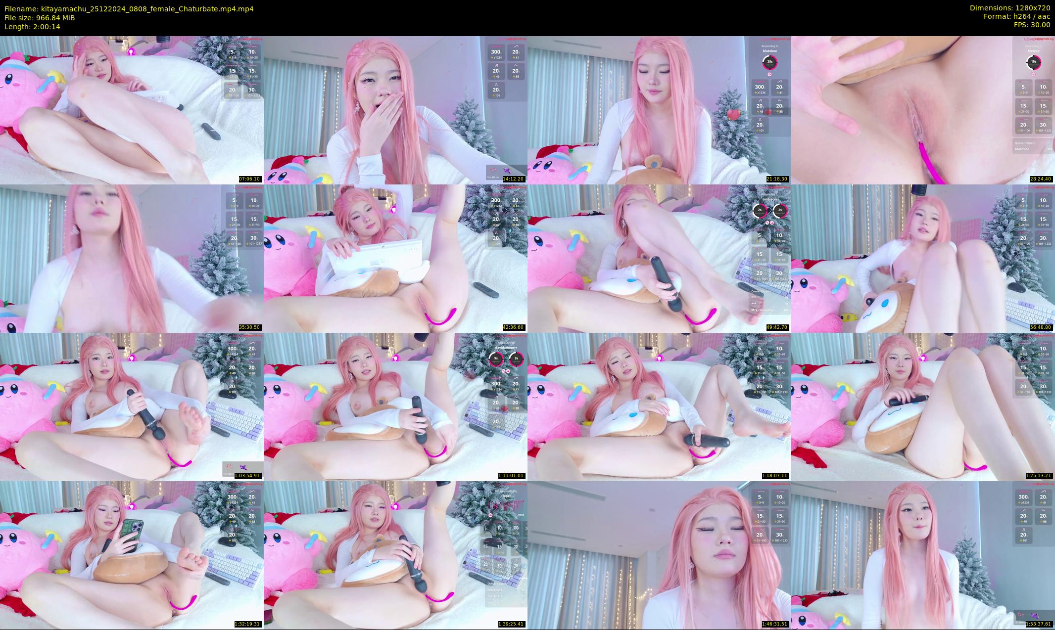 kitayamachu — 121 minute Chaturbate female cam show recording, 720p, Dec 25, 2024