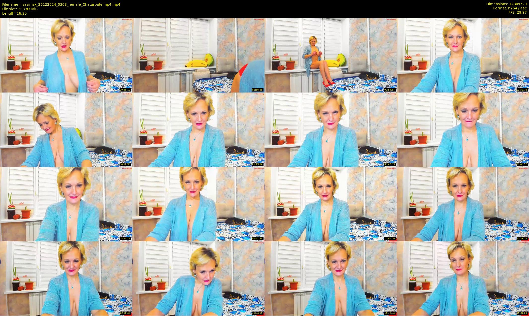 lisasimsx — 17 minute Chaturbate female cam show recording, 720p, Dec 26, 2024