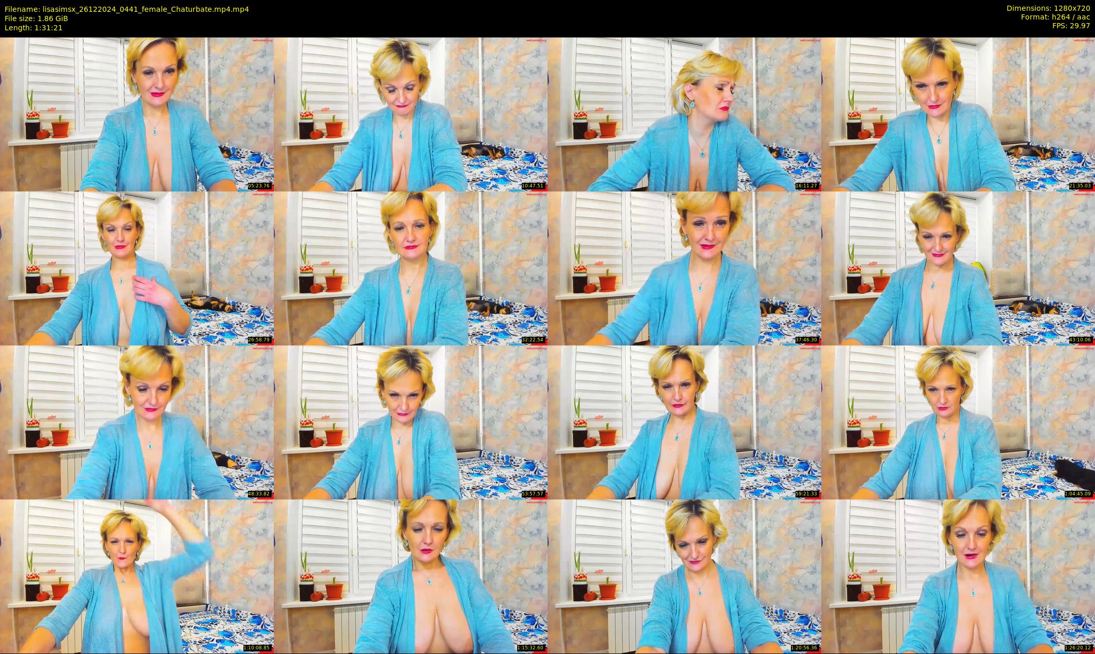 lisasimsx — 92 minute Chaturbate female cam show recording, 720p, Dec 26, 2024