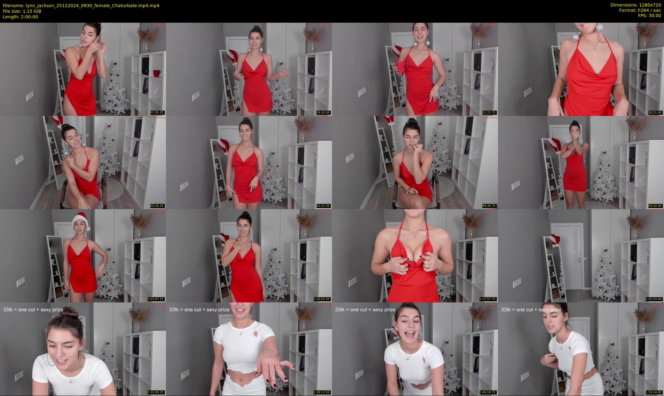 lynn_jackson — 120 minute Chaturbate female cam show recording, 720p, Dec 25, 2024