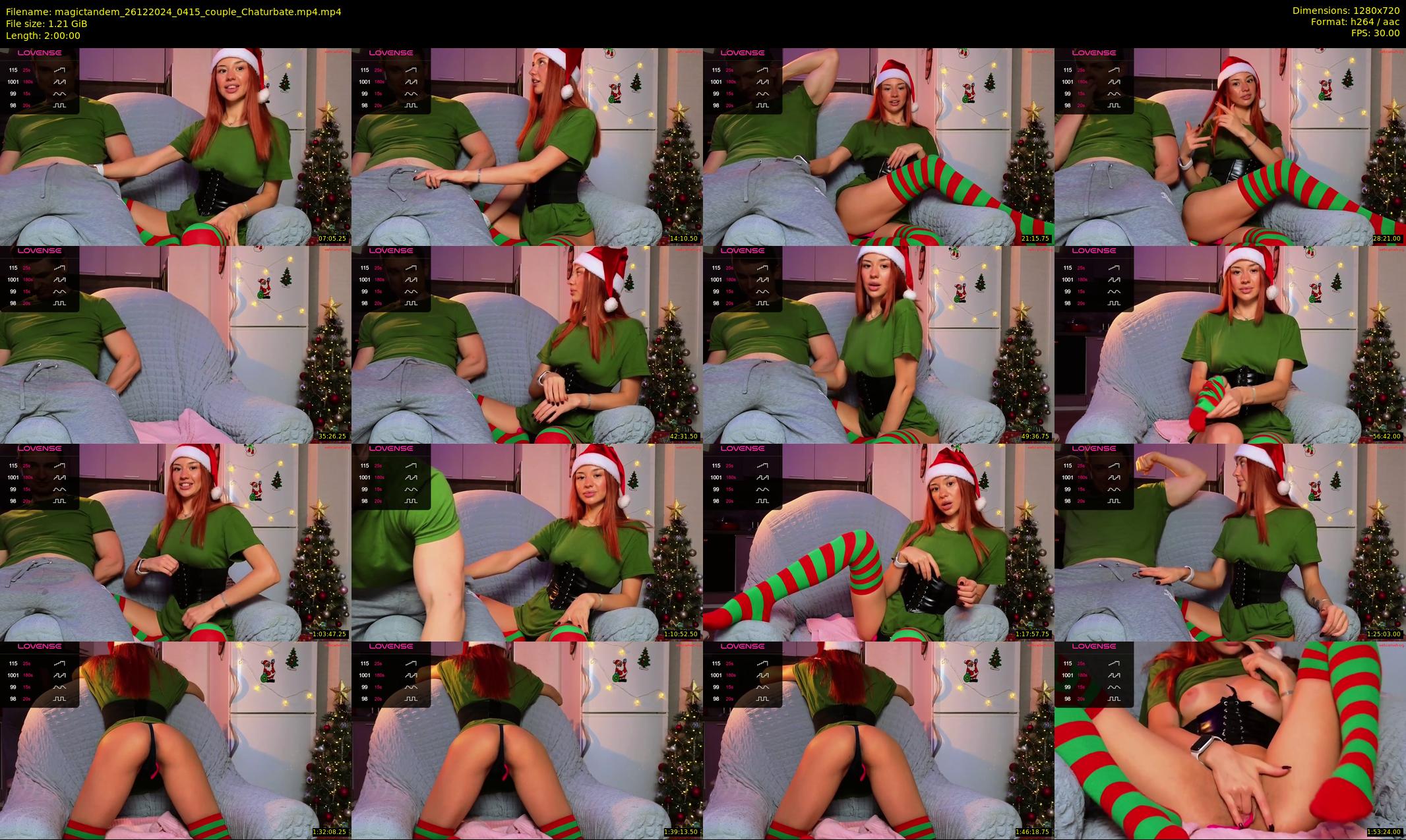 magictandem — 120 minute Chaturbate couple cam show recording, 720p, Dec 26, 2024