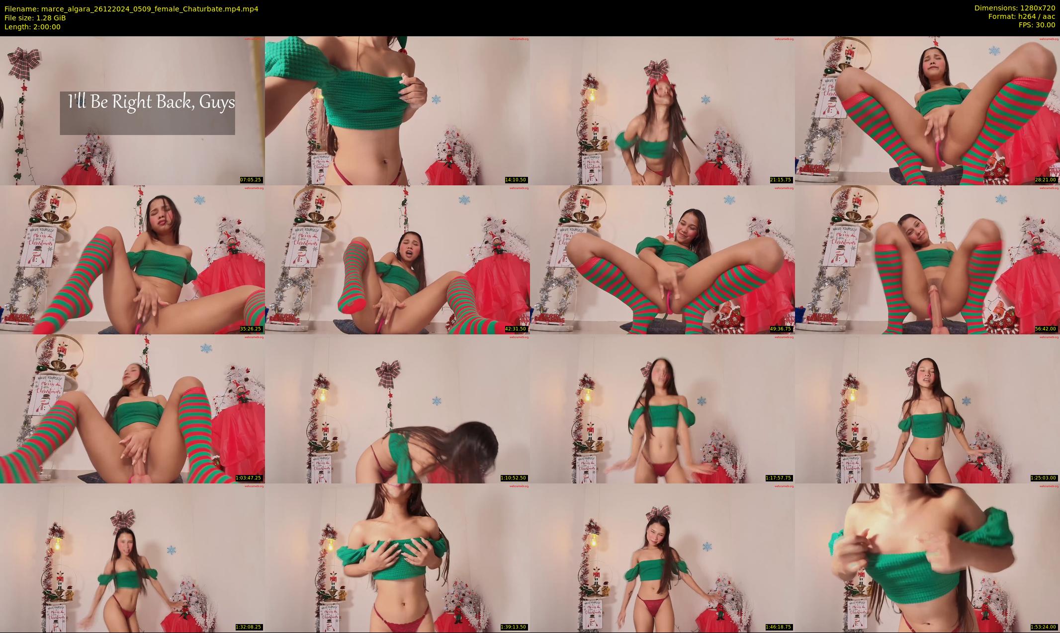 marce_algara — 120 minute Chaturbate female cam show recording, 720p, Dec 26, 2024