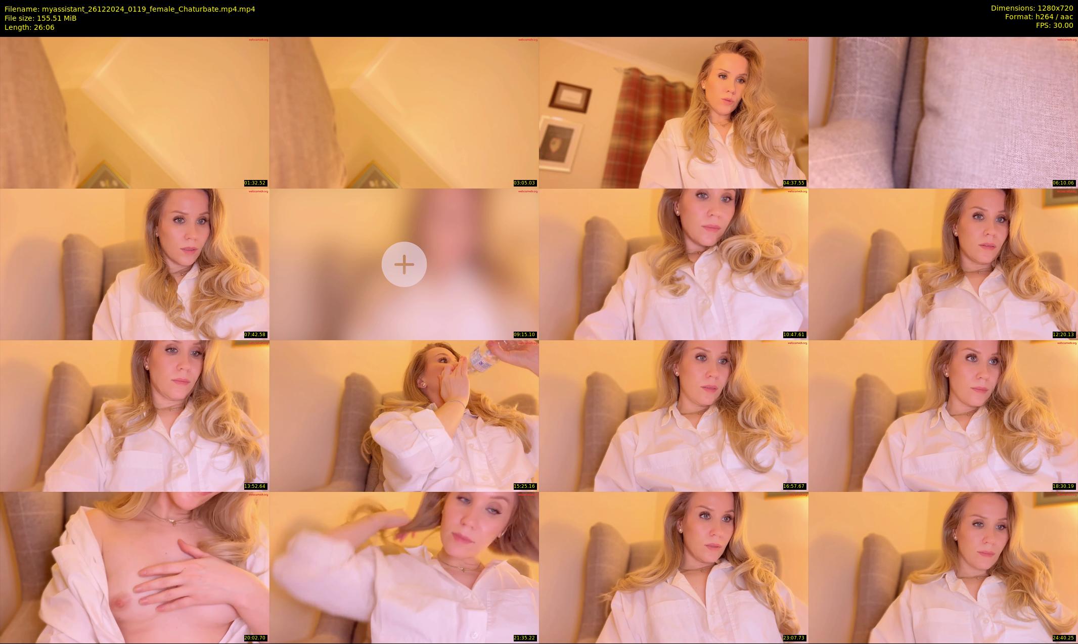 myassistant — 27 minute Chaturbate female cam show recording, 720p, Dec 26, 2024