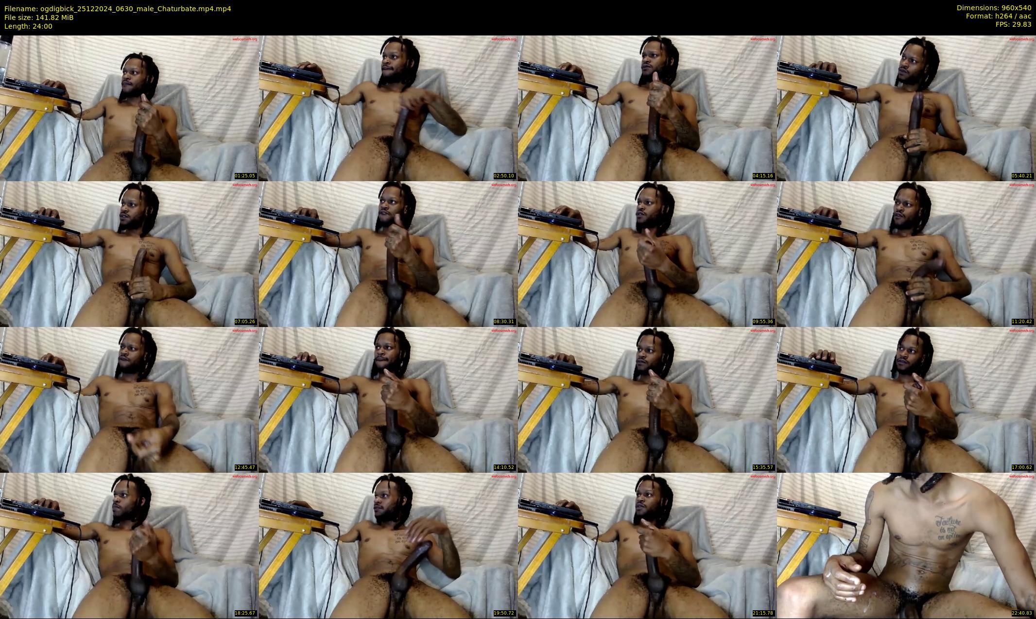 ogdigbick — 24 minute Chaturbate male cam show recording, 480p, Dec 25, 2024