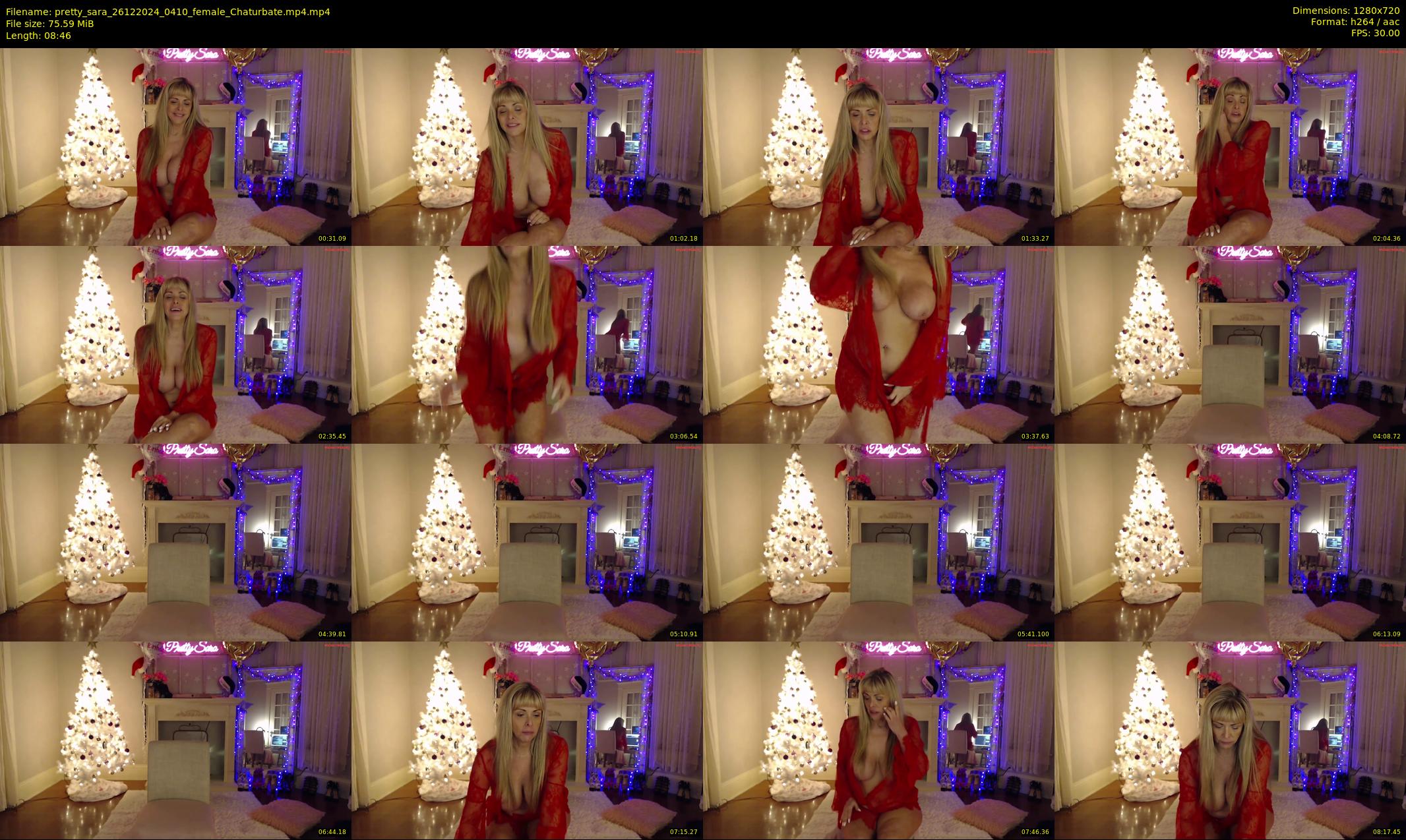 pretty_sara — 9 minute Chaturbate female cam show recording, 720p, Dec 26, 2024